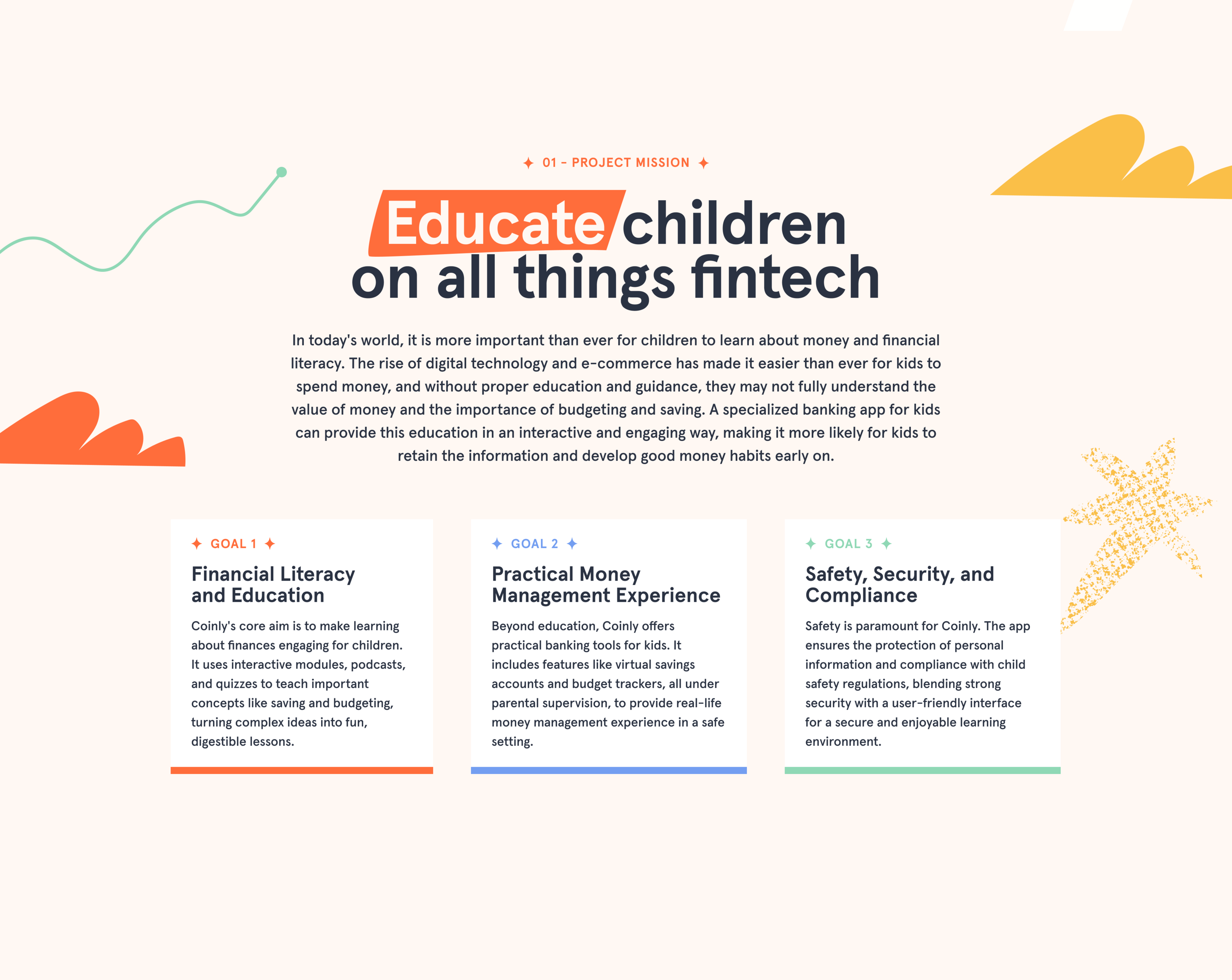 Coinly Child Bank — Branding & UX/UI — Изображение №2 — Интерфейсы, Брендинг на Dprofile