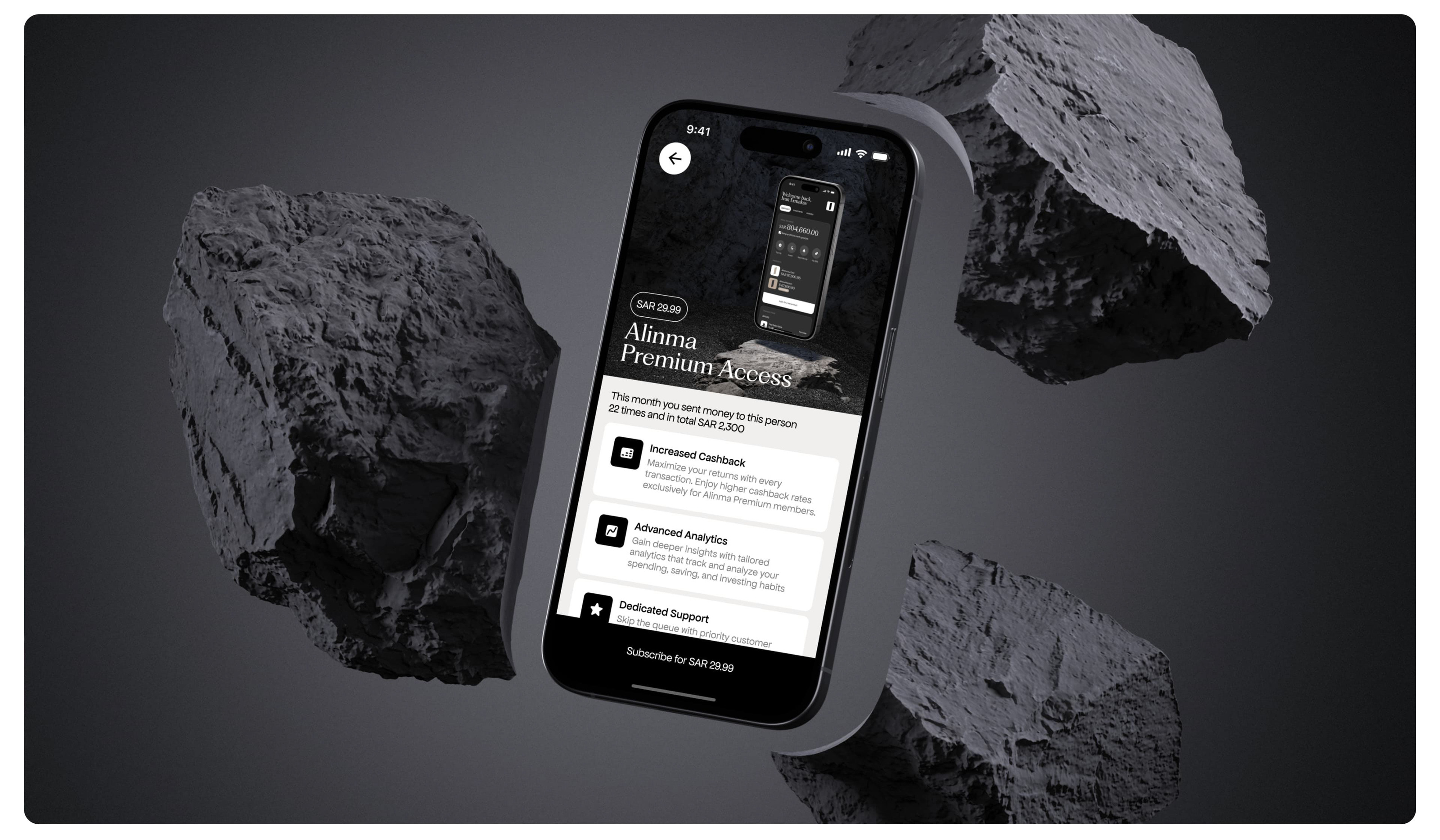 Alinma Bank - Rebranding & Mobile App & Web Design — Изображение №16 — Интерфейсы, Брендинг на Dprofile