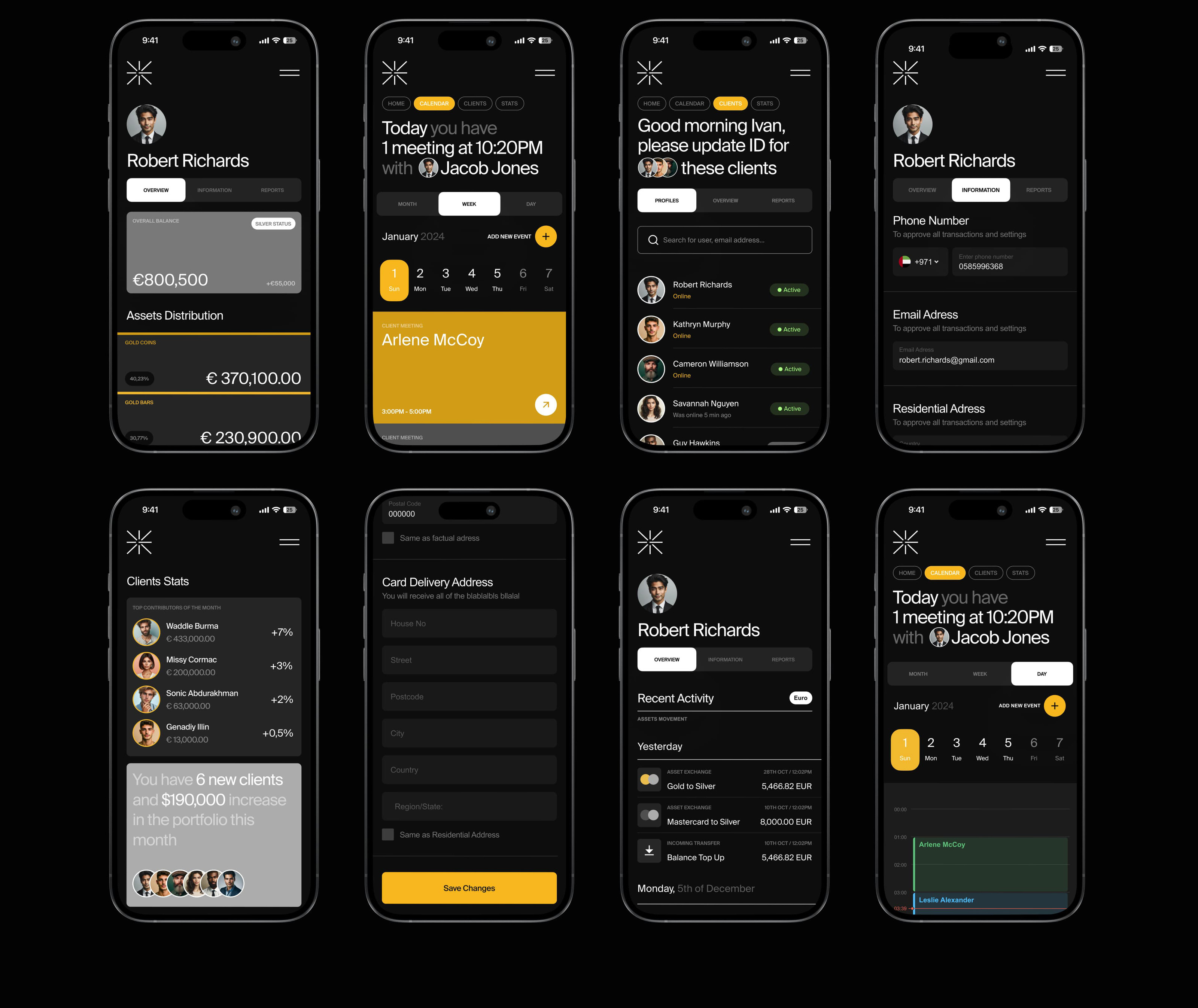 Golden Suisse — Изображение №18 — Интерфейсы, Анимация на Dprofile