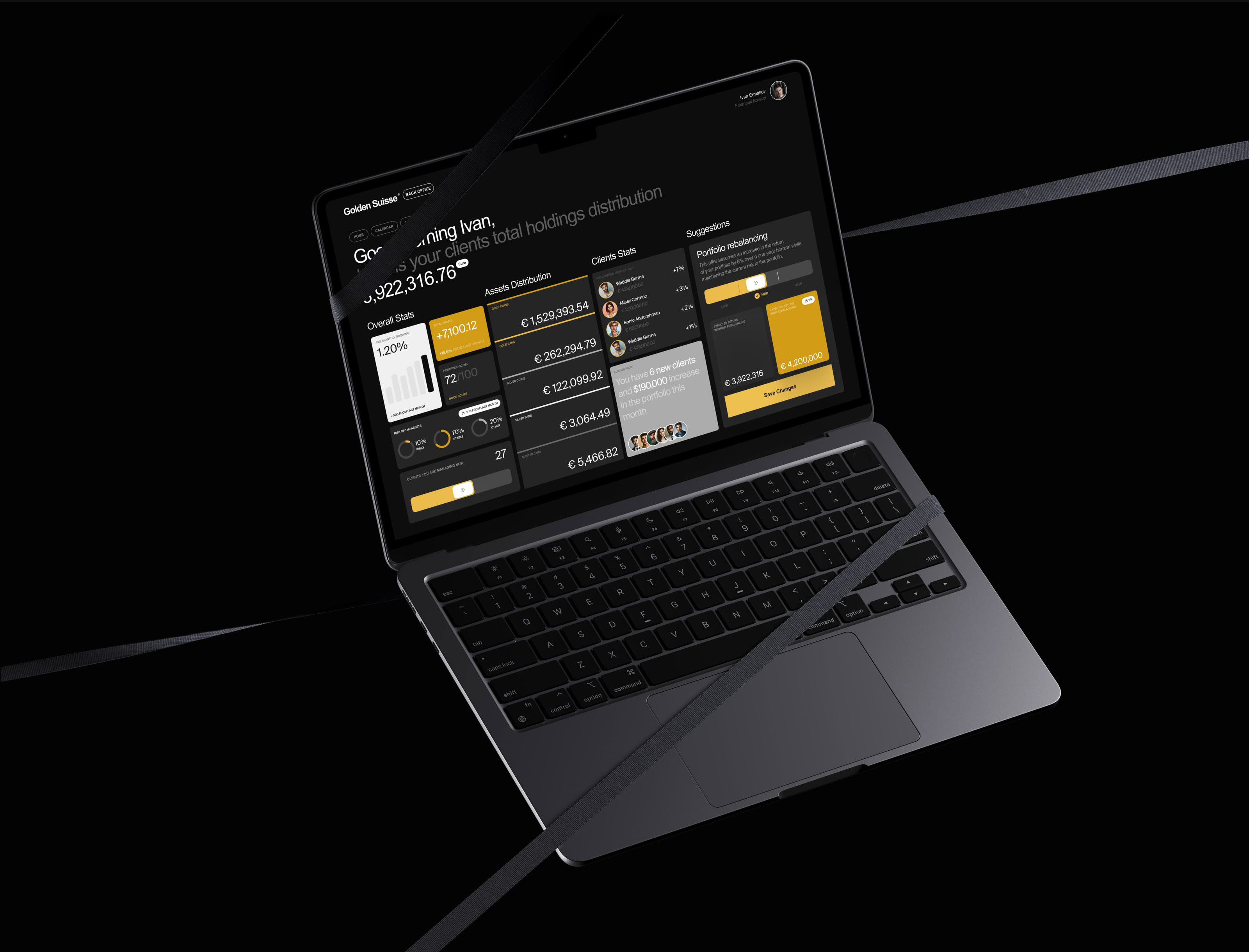 Golden Suisse — Изображение №15 — Интерфейсы, Анимация на Dprofile