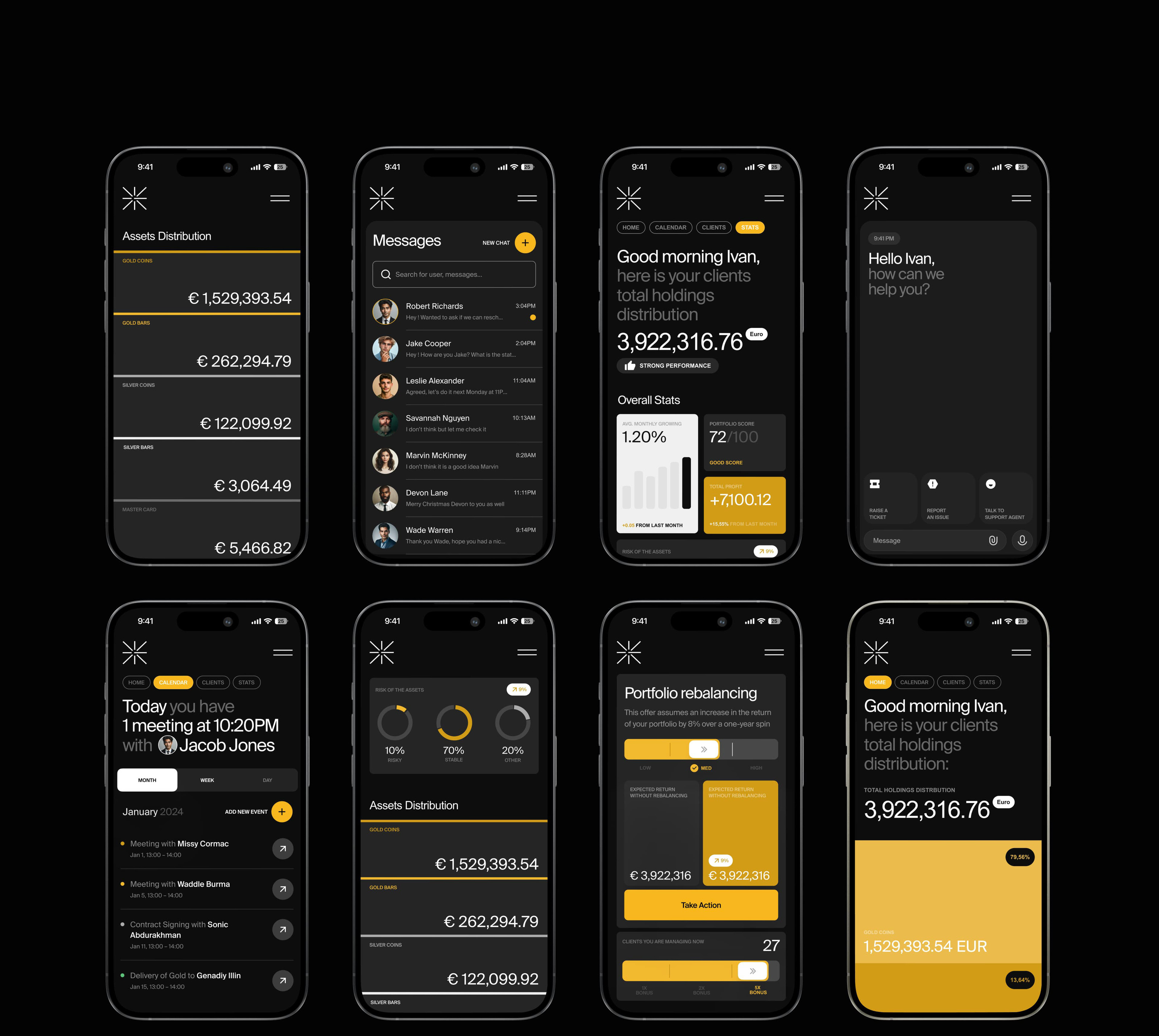 Golden Suisse — Изображение №17 — Интерфейсы, Анимация на Dprofile