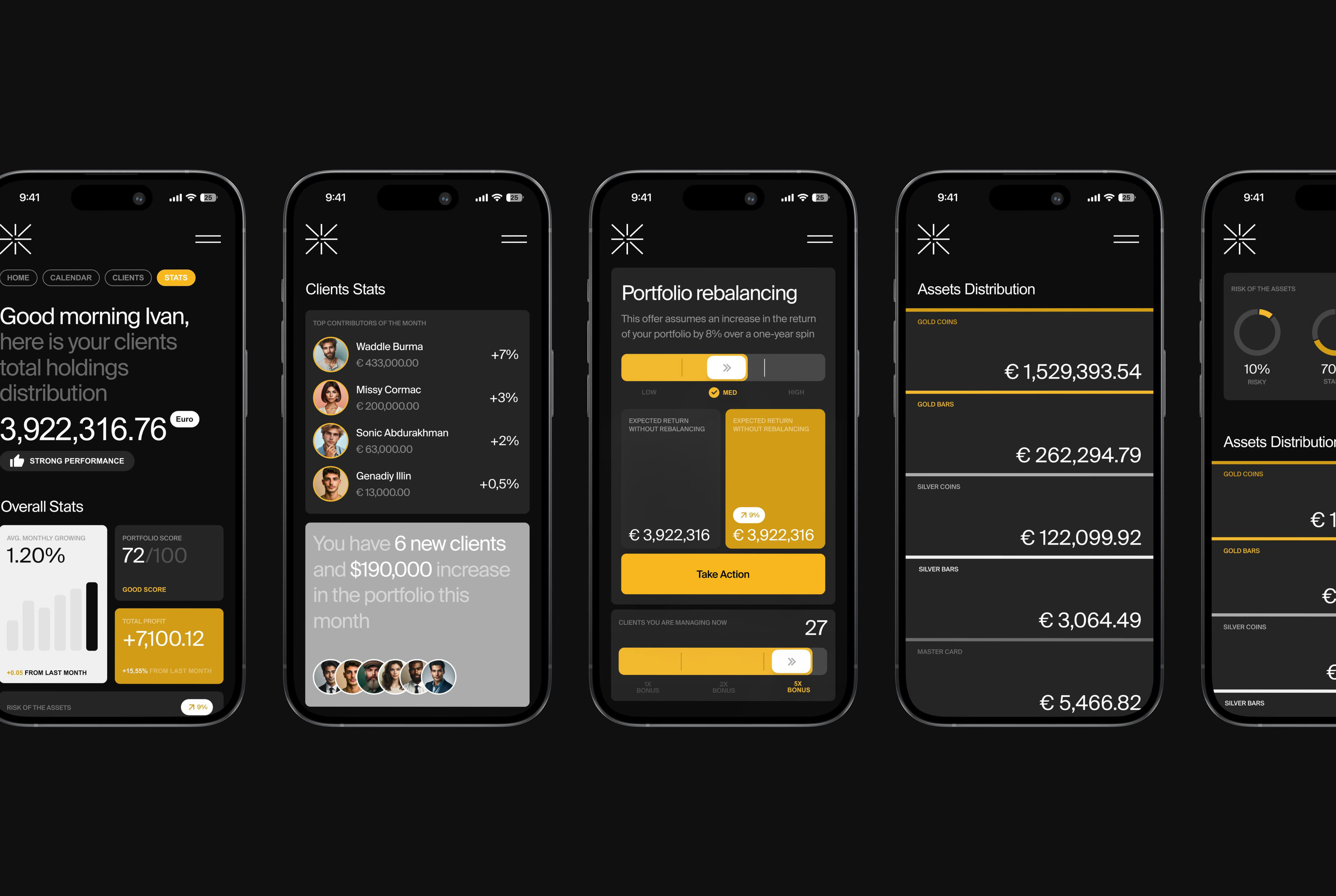 Golden Suisse — Изображение №16 — Интерфейсы, Анимация на Dprofile