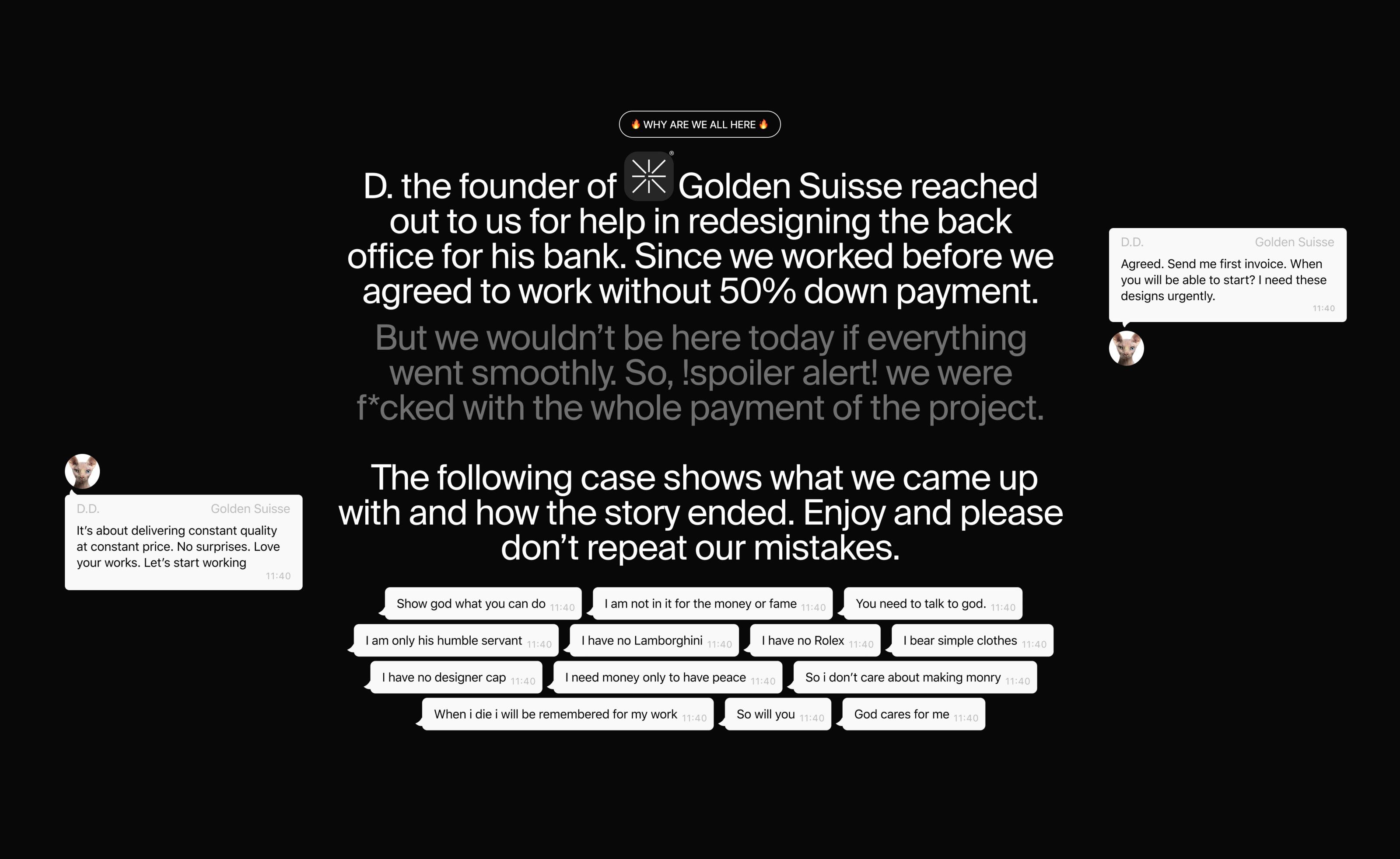 Golden Suisse — Изображение №3 — Интерфейсы, Анимация на Dprofile