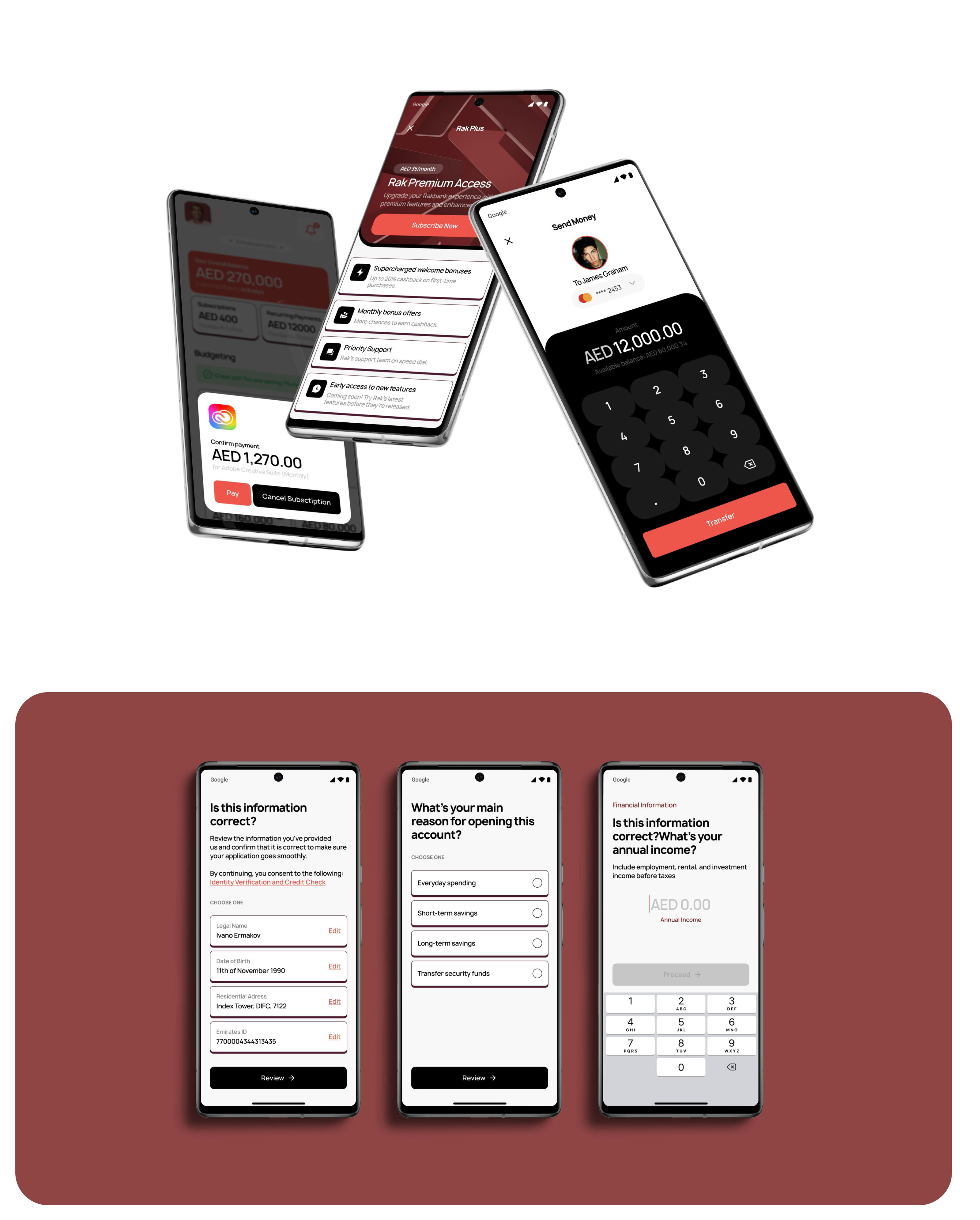 Rakbank — Изображение №11 — Интерфейсы, Брендинг на Dprofile