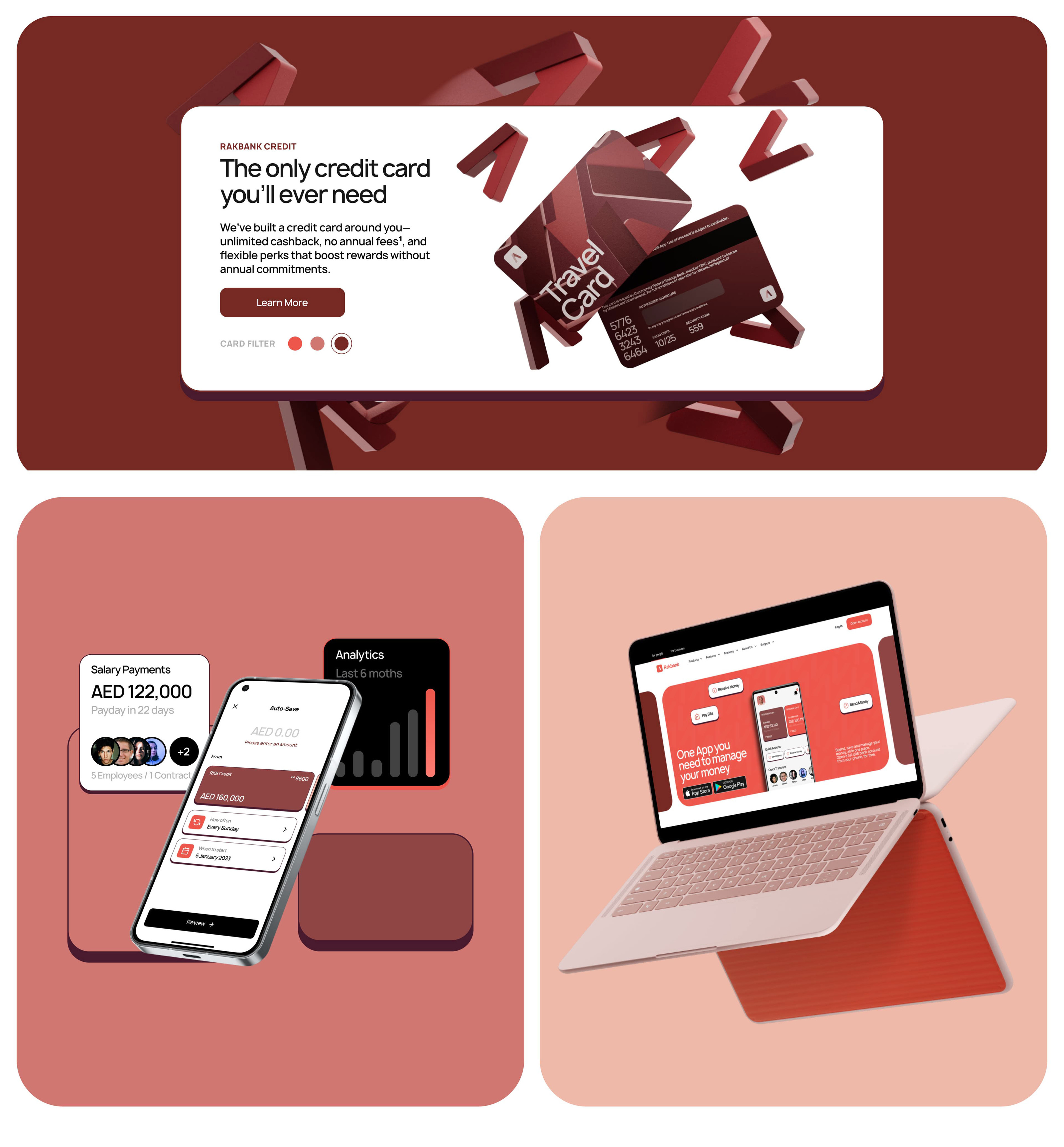 Rakbank — Изображение №14 — Интерфейсы, Брендинг на Dprofile