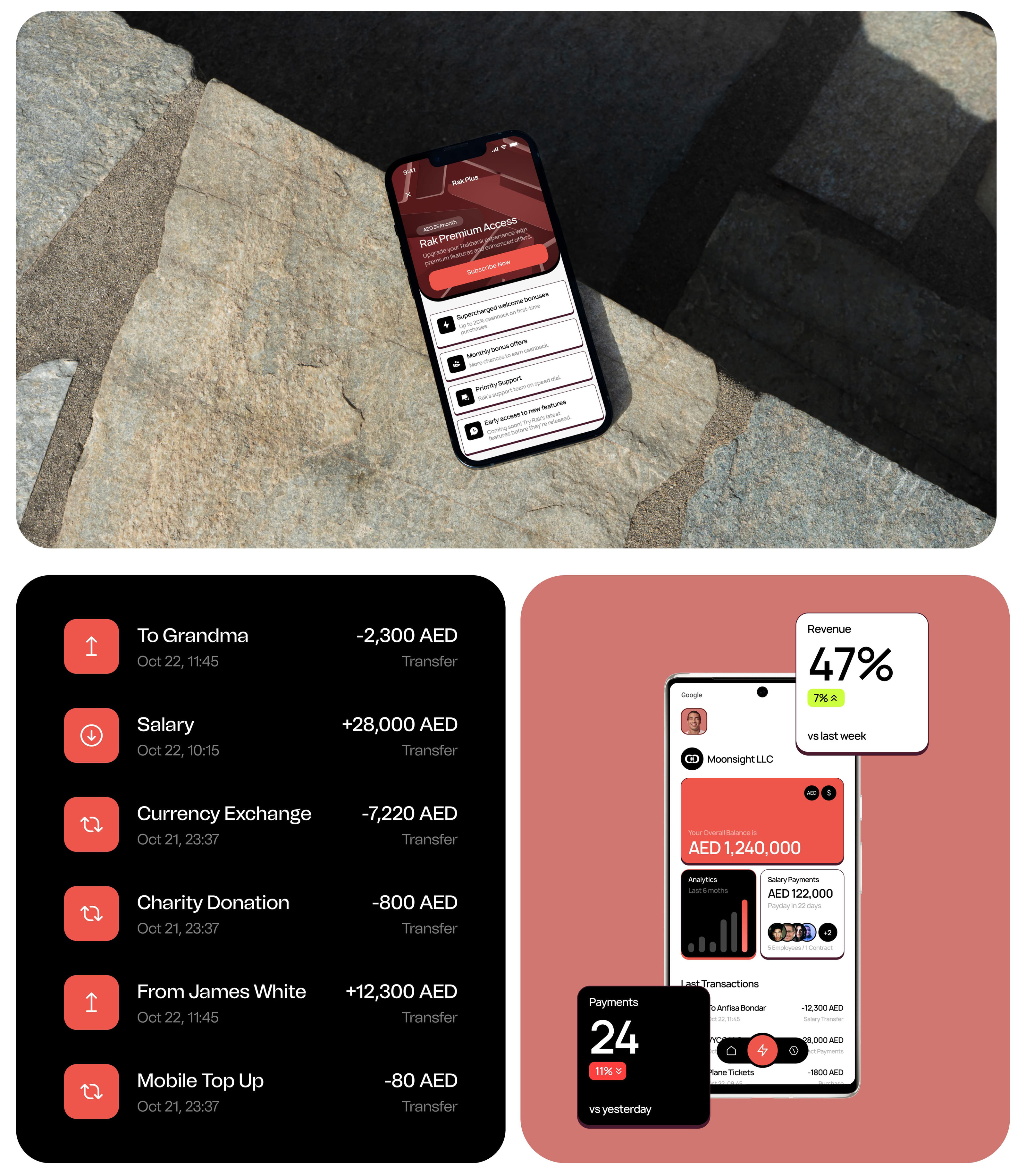 Rakbank — Изображение №12 — Интерфейсы, Брендинг на Dprofile