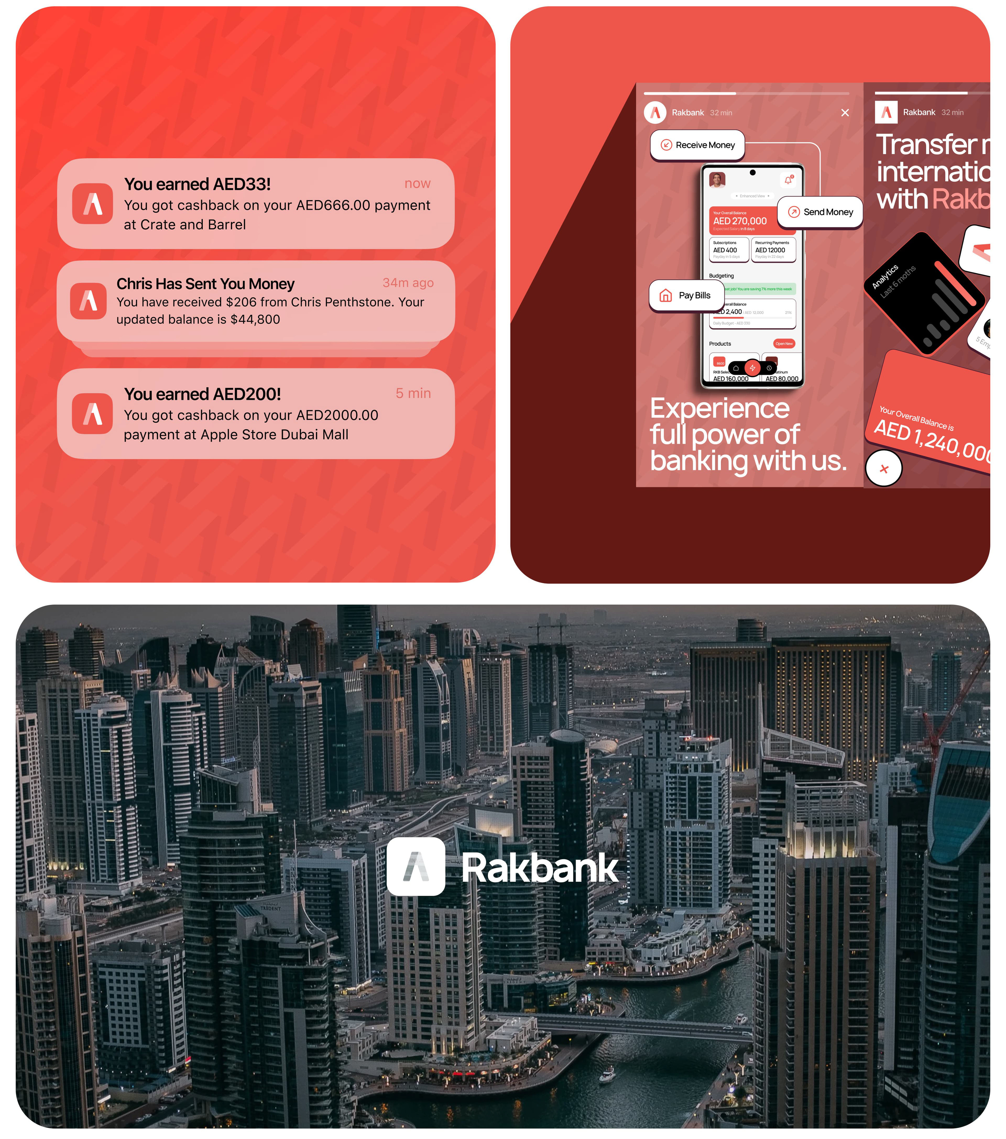 Rakbank — Изображение №8 — Интерфейсы, Брендинг на Dprofile