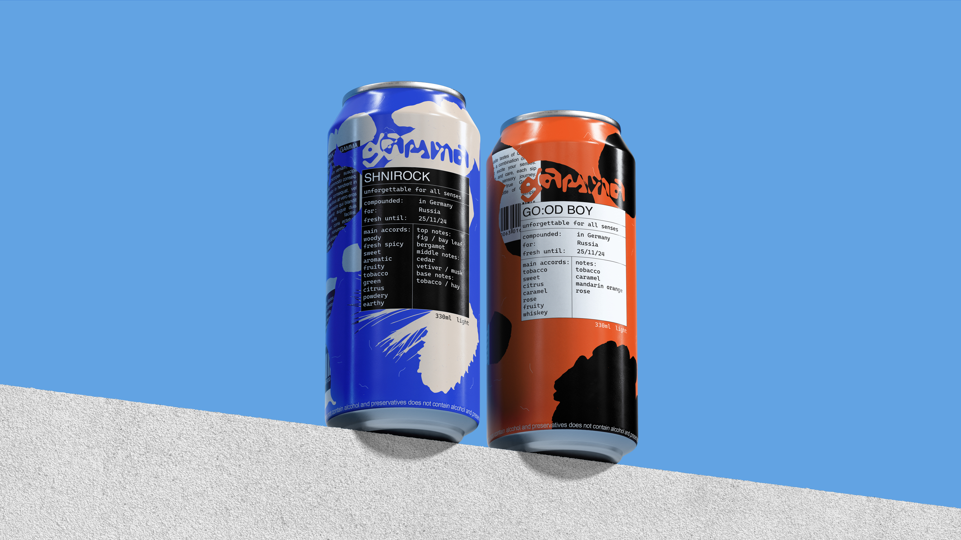 GAMMA — Brand identity and packaging — Изображение №10 — Брендинг на Dprofile