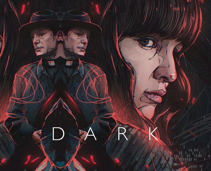 DARK, Netflix. Alternative poster — Иллюстрация на Dprofile