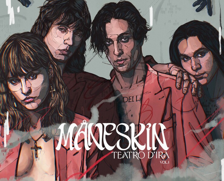 MANESKIN — Иллюстрация на Dprofile