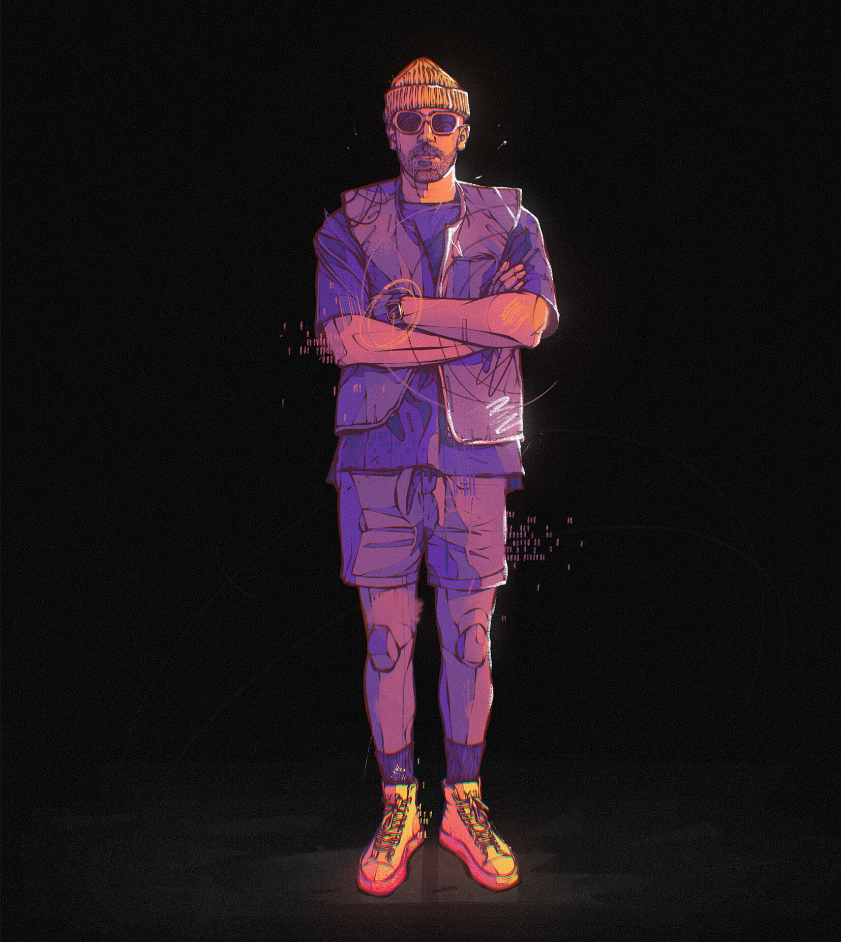 The Characters and lines — Изображение №1 — Иллюстрация на Dprofile