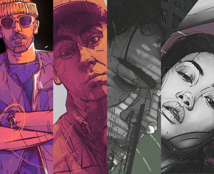 The Characters and lines — Иллюстрация на Dprofile