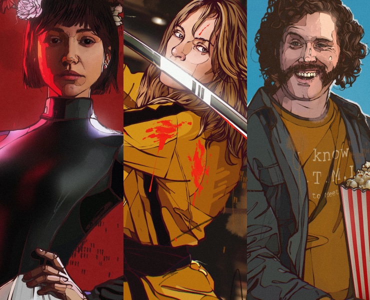 The Characters and lines #2 — Иллюстрация на Dprofile