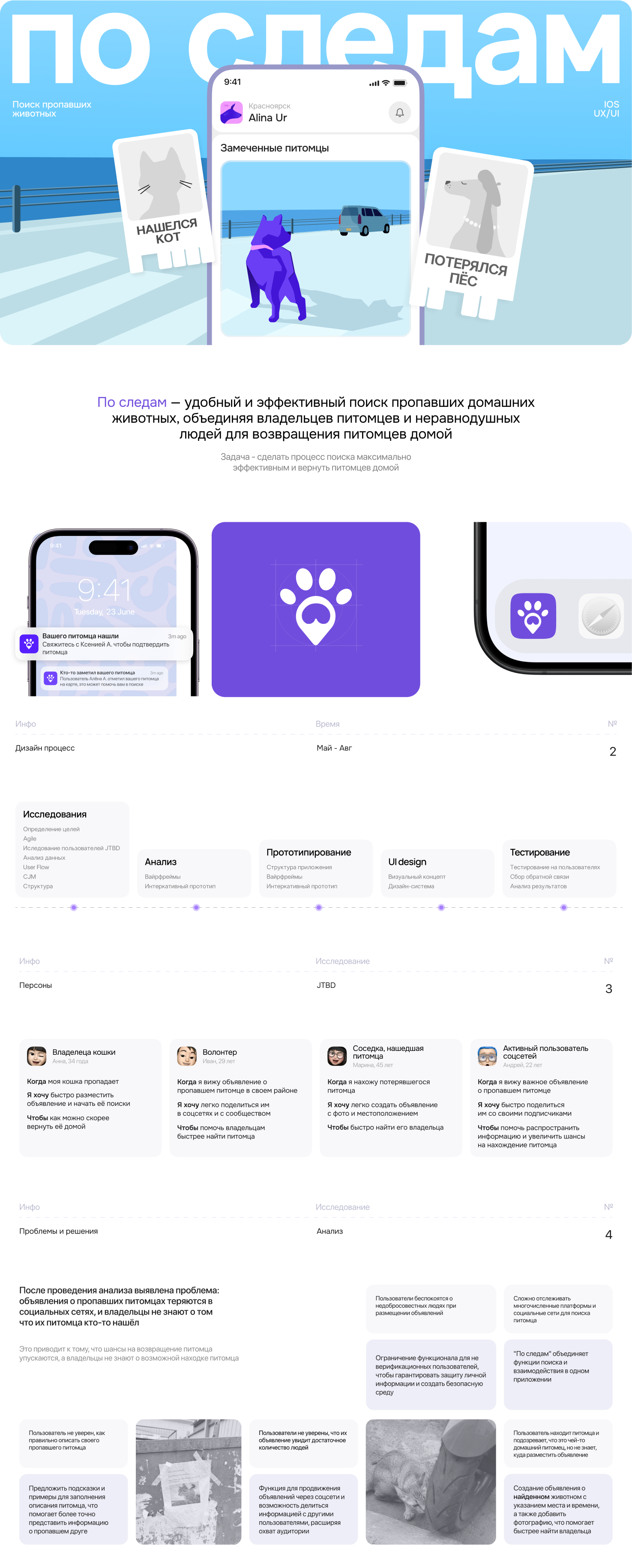 По следам l Mobile app — Изображение №1 — Интерфейсы на Dprofile