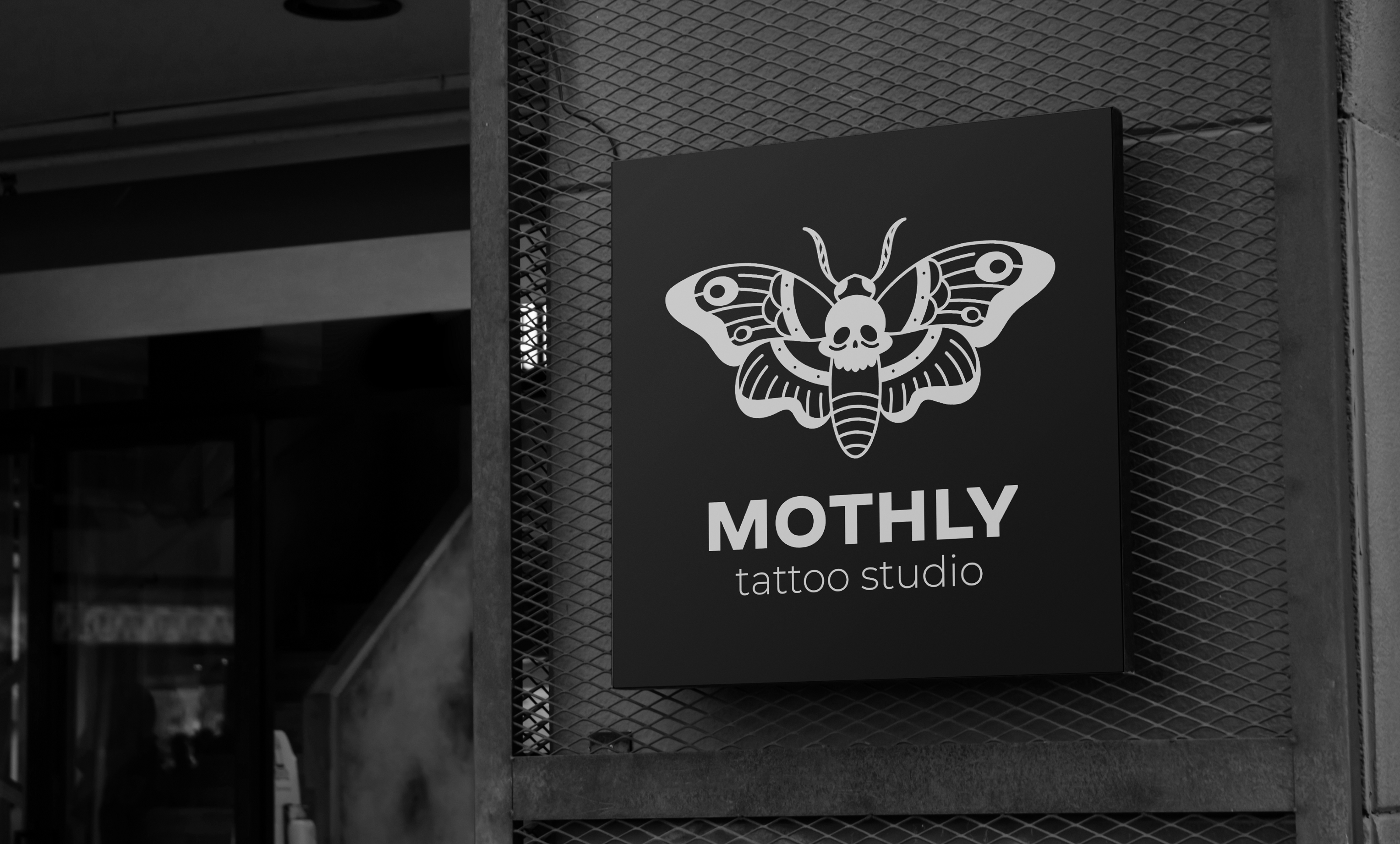 "Mothly" тату-студия — Изображение №3 — Брендинг на Dprofile