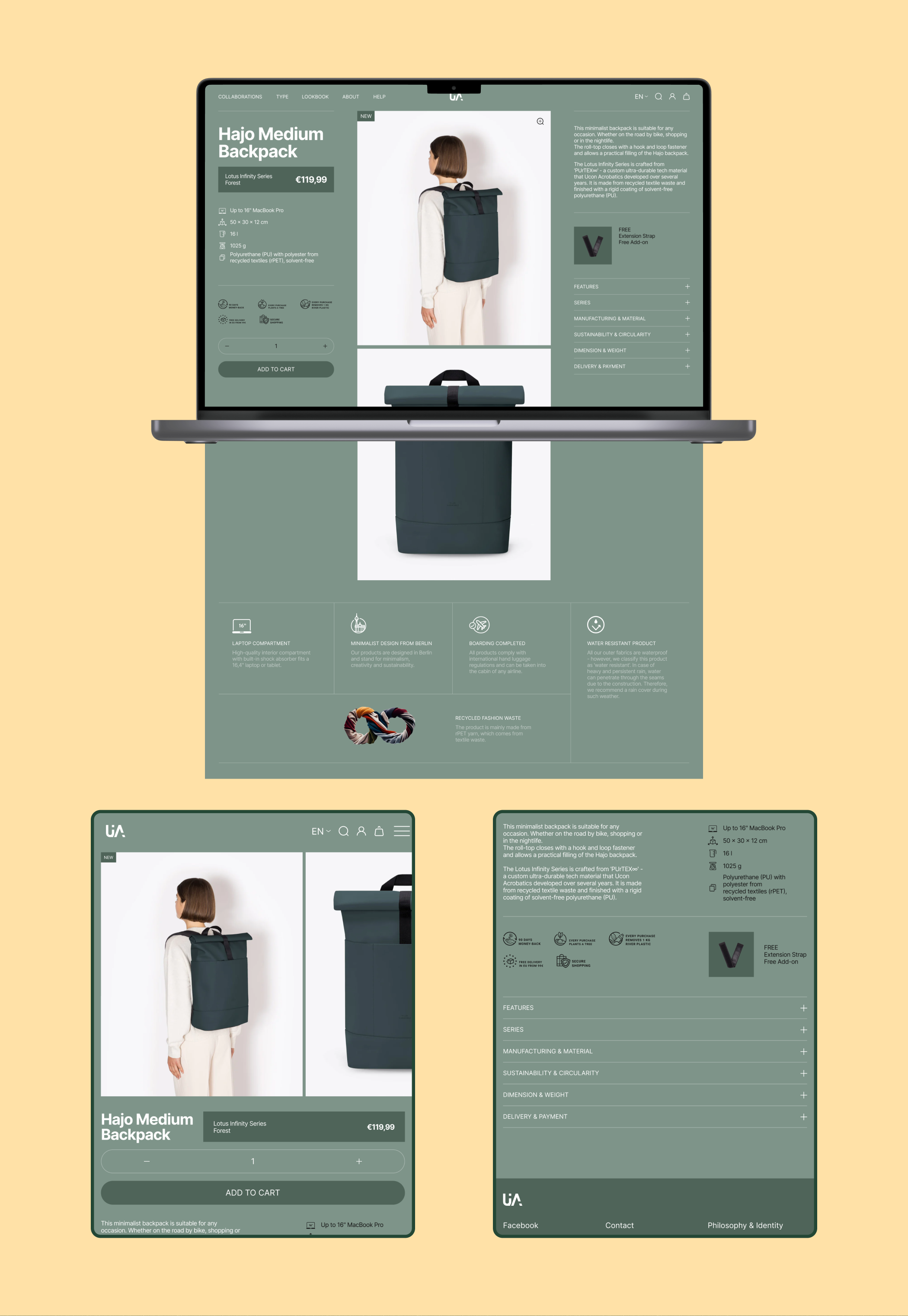 UCON ACROBATICS | E-Commerce redesign — Изображение №5 — Интерфейсы на Dprofile