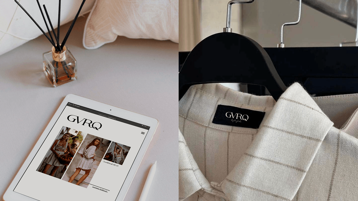 Фирменный стиль для бренда женской одежды GVRQ — Изображение №8 — Брендинг на Dprofile