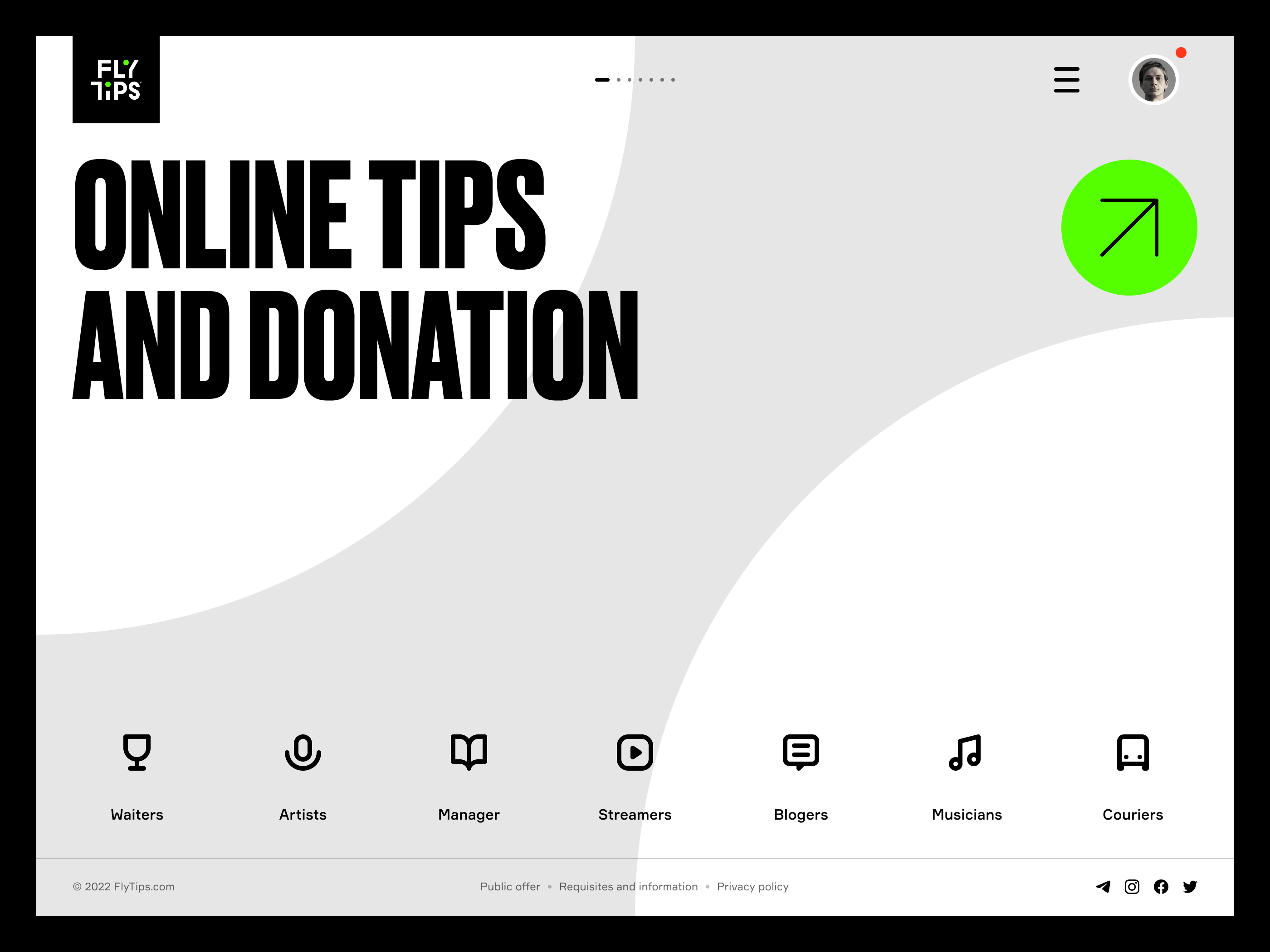FlyTips — Изображение №14 — Интерфейсы, Брендинг на Dprofile