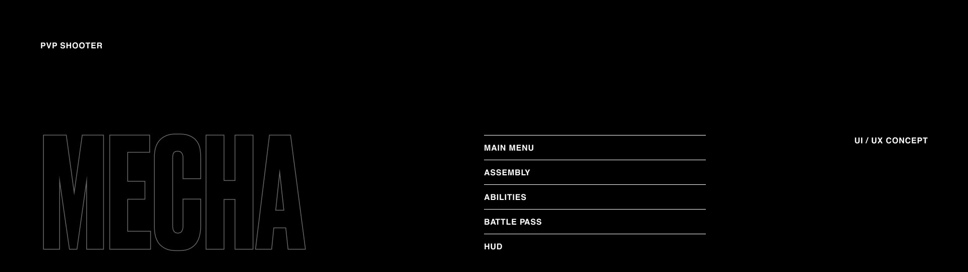 Console game UI concepts — Изображение №8 — Интерфейсы, Графика на Dprofile