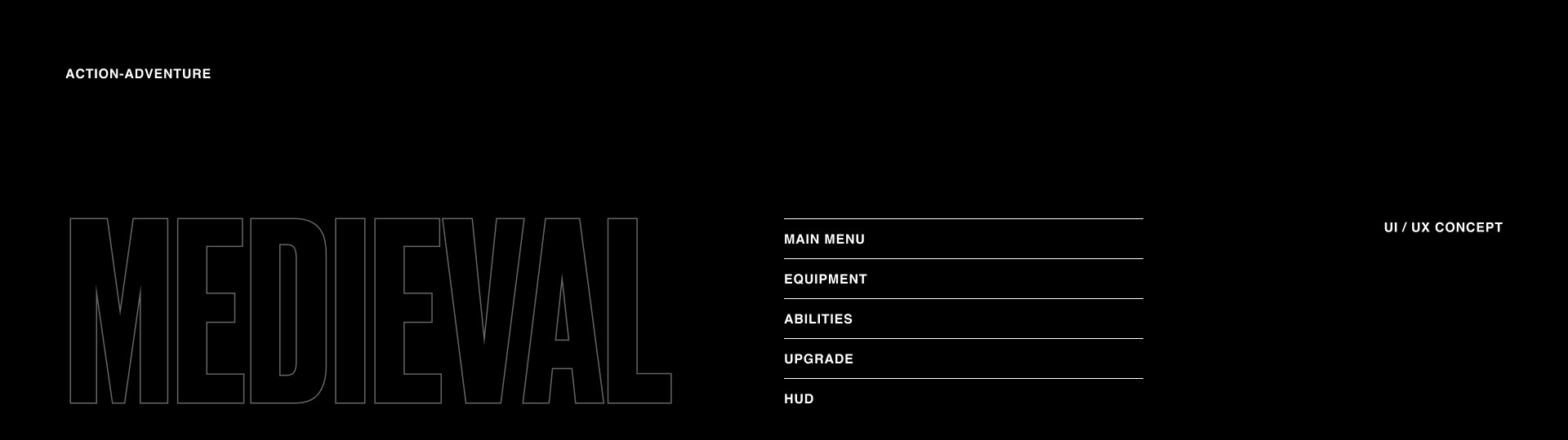 Console game UI concepts — Изображение №14 — Интерфейсы, Графика на Dprofile