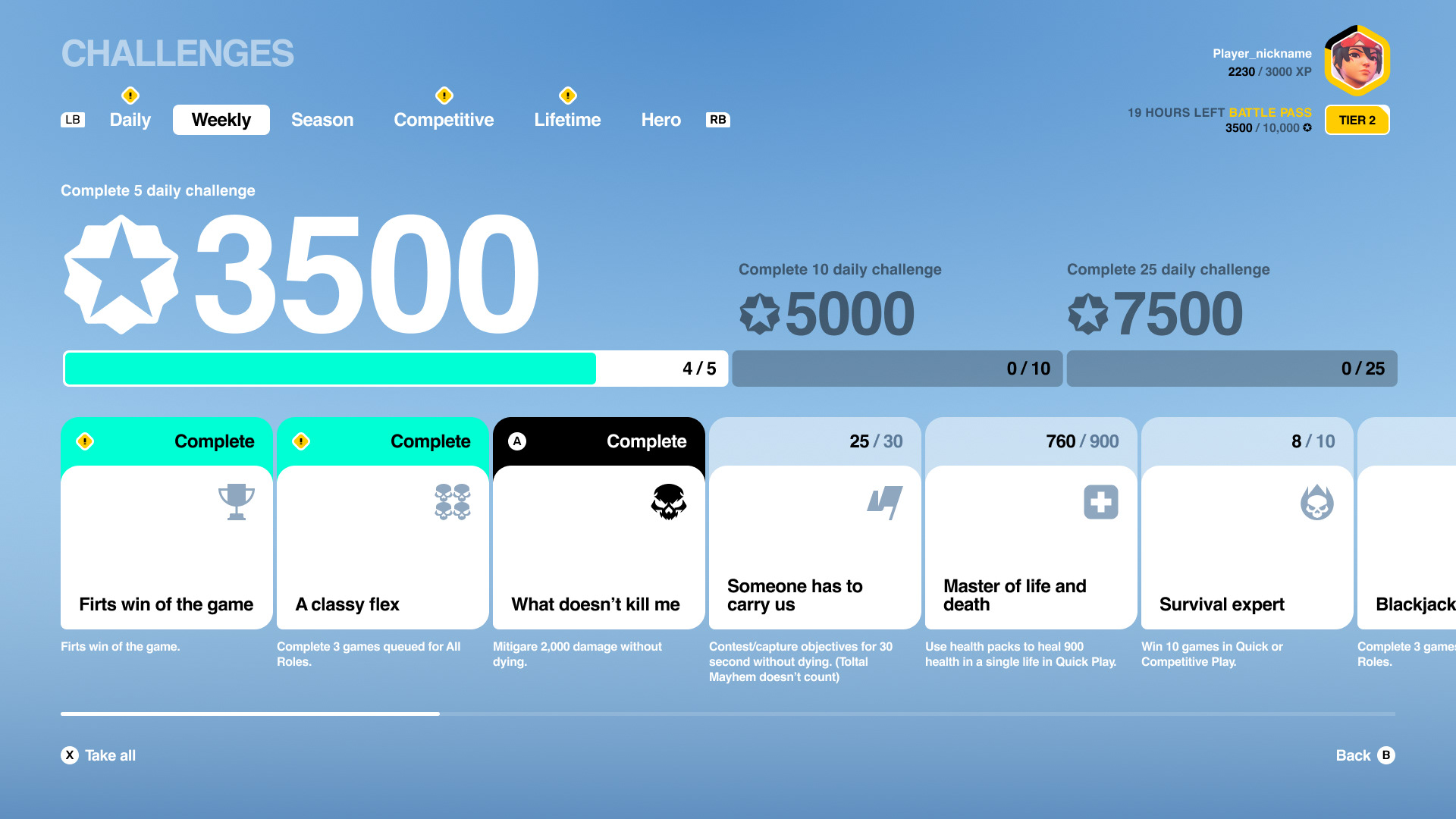 Console game UI concepts — Изображение №6 — Интерфейсы, Графика на Dprofile