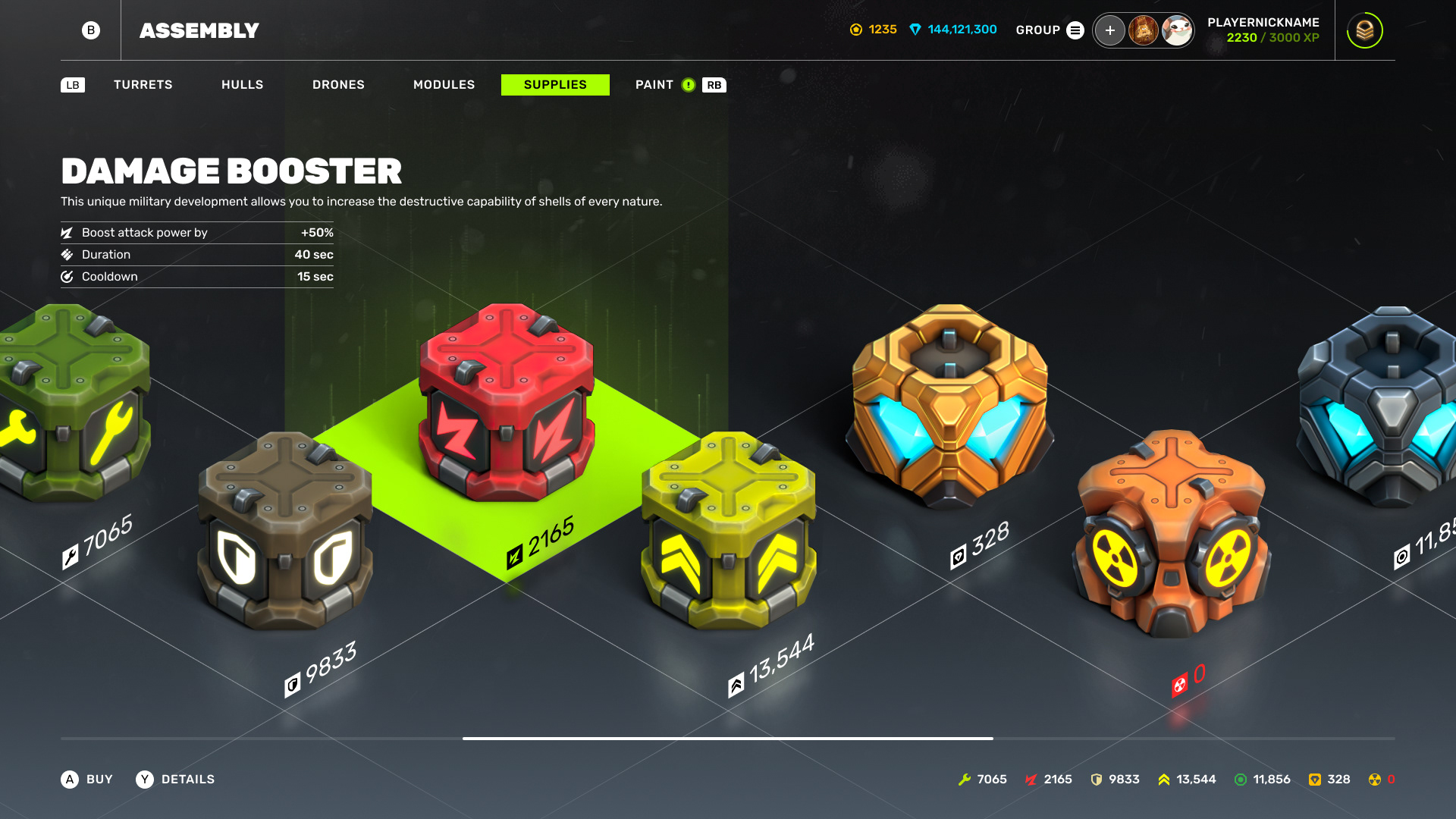 Tanki Online. Reimagined — Изображение №23 — Интерфейсы, Графика на Dprofile