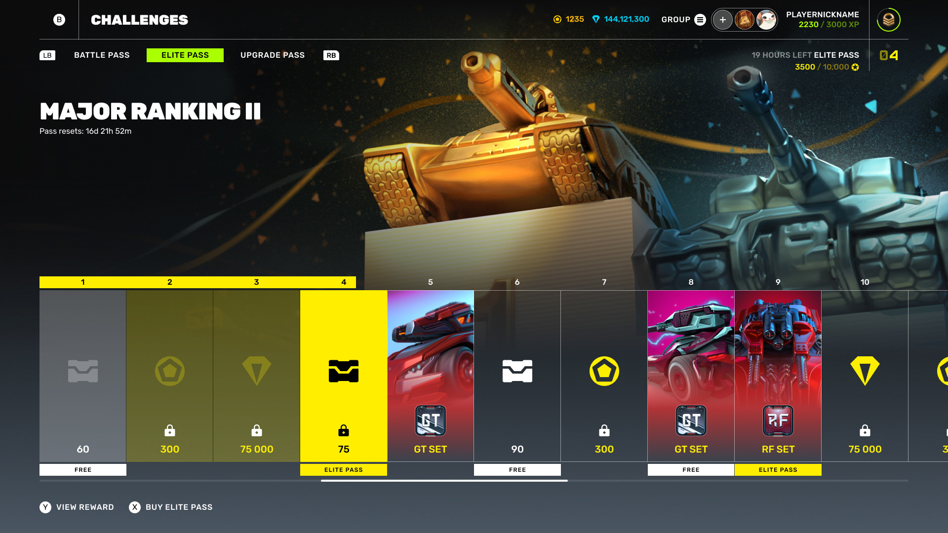 Tanki Online. Reimagined — Изображение №31 — Интерфейсы, Графика на Dprofile