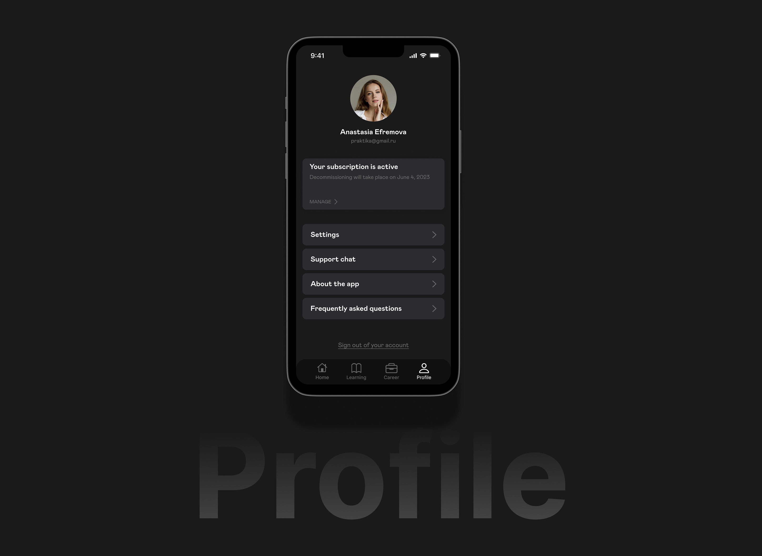 Образовательное мобильное IOS приложение "praktika" — Изображение №20 — Интерфейсы, Графика на Dprofile
