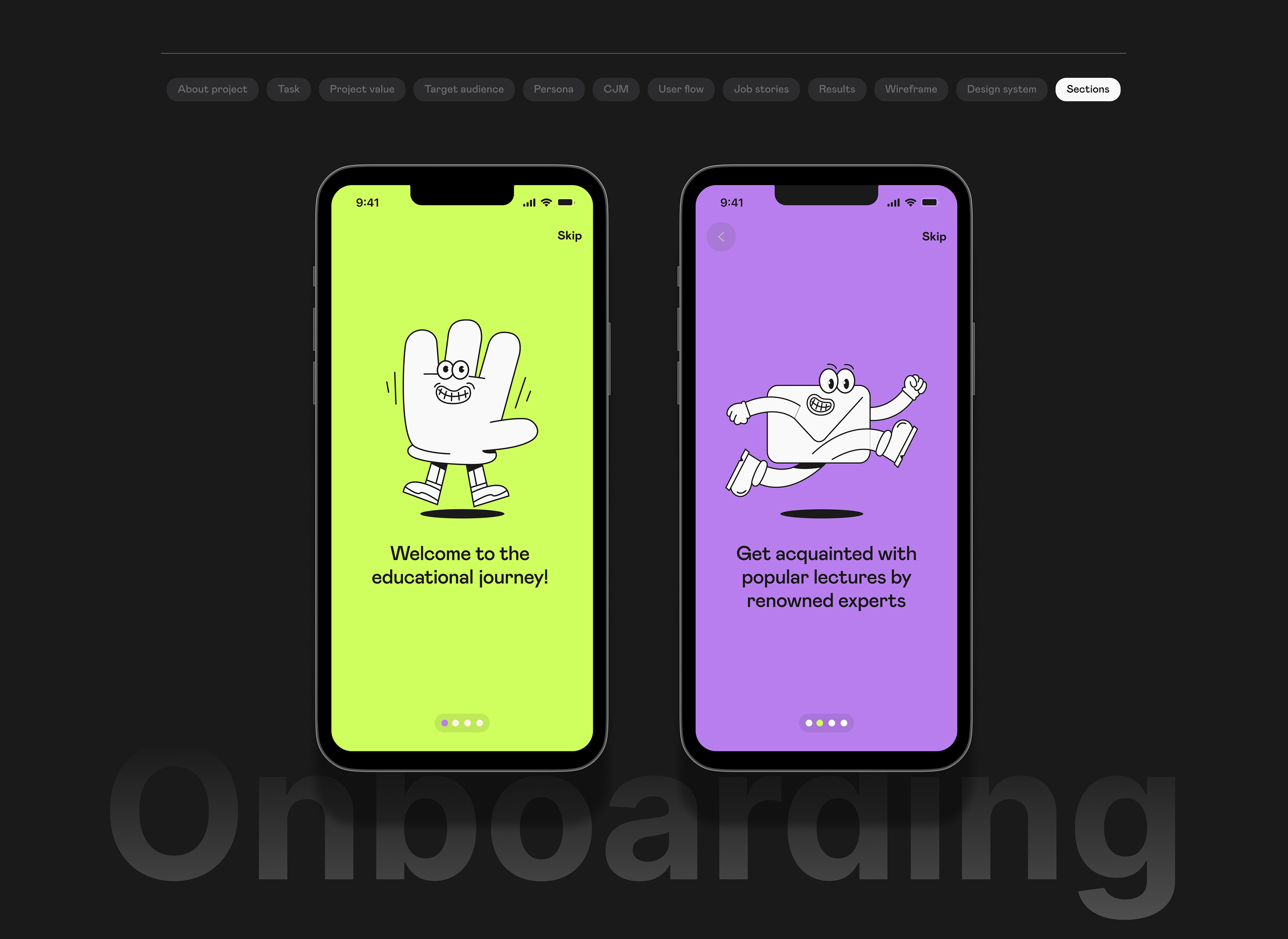 Образовательное мобильное IOS приложение "praktika" — Изображение №16 — Интерфейсы, Графика на Dprofile