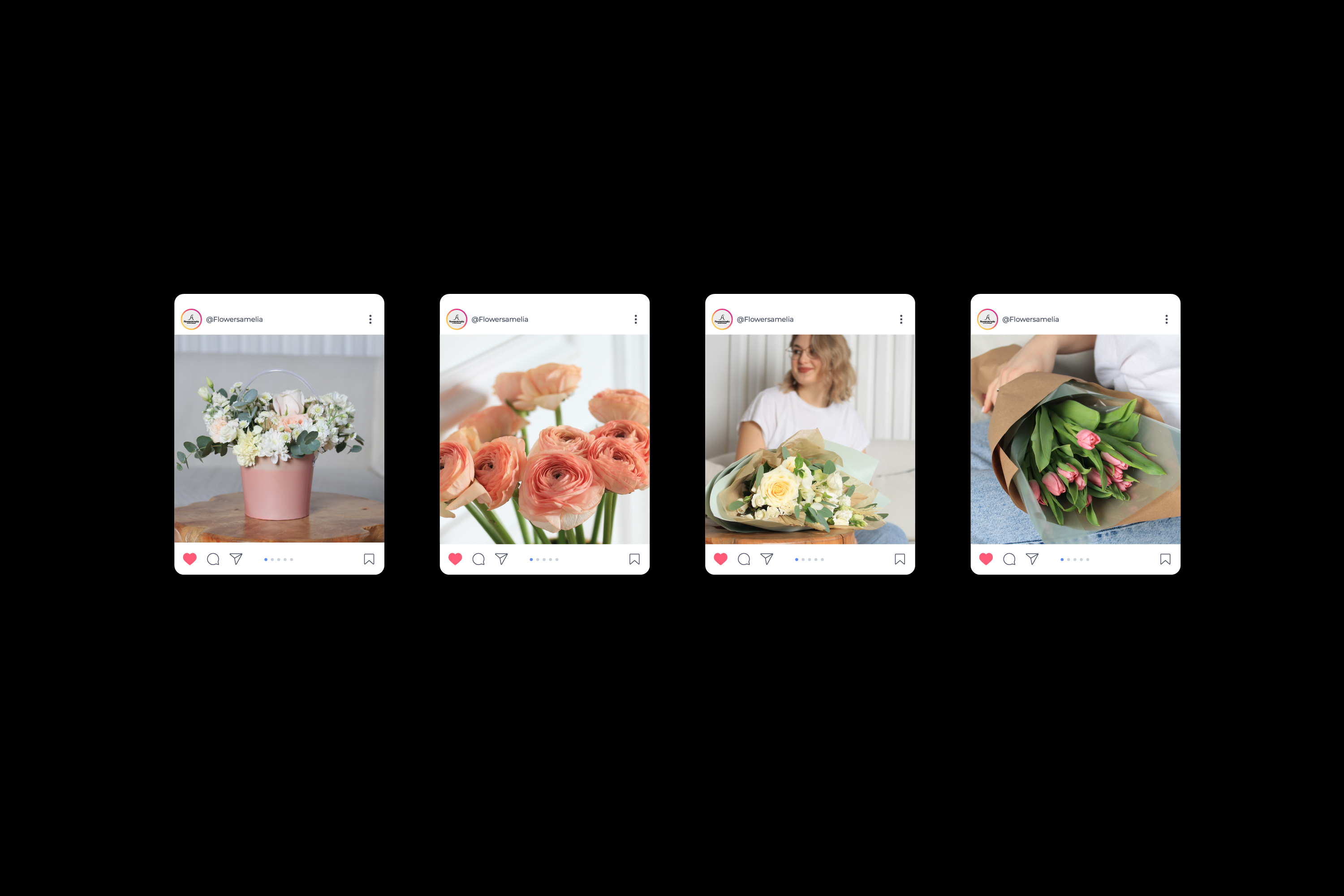 Цветочная Мастерская FlowersAmelia — Изображение №14 — Брендинг на Dprofile