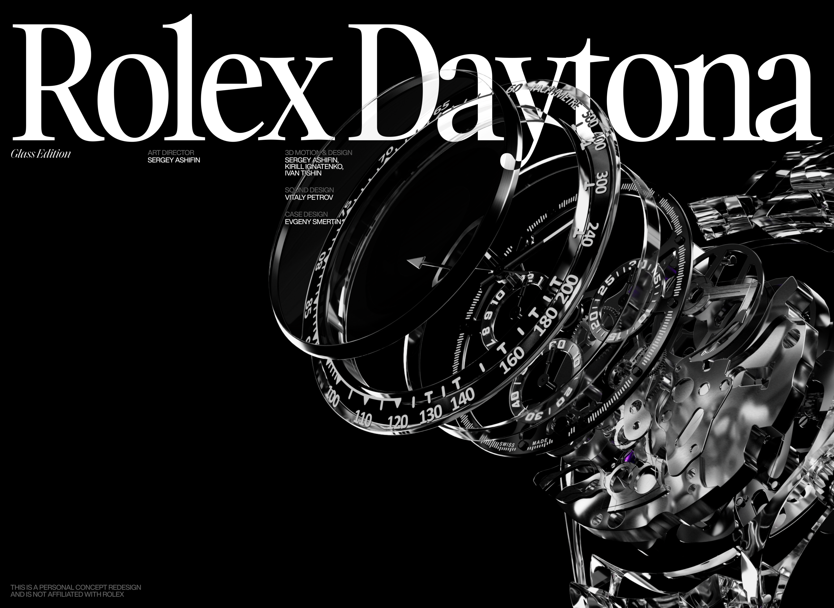 Rolex Daytona — Изображение №1 — 3D, Анимация на Dprofile