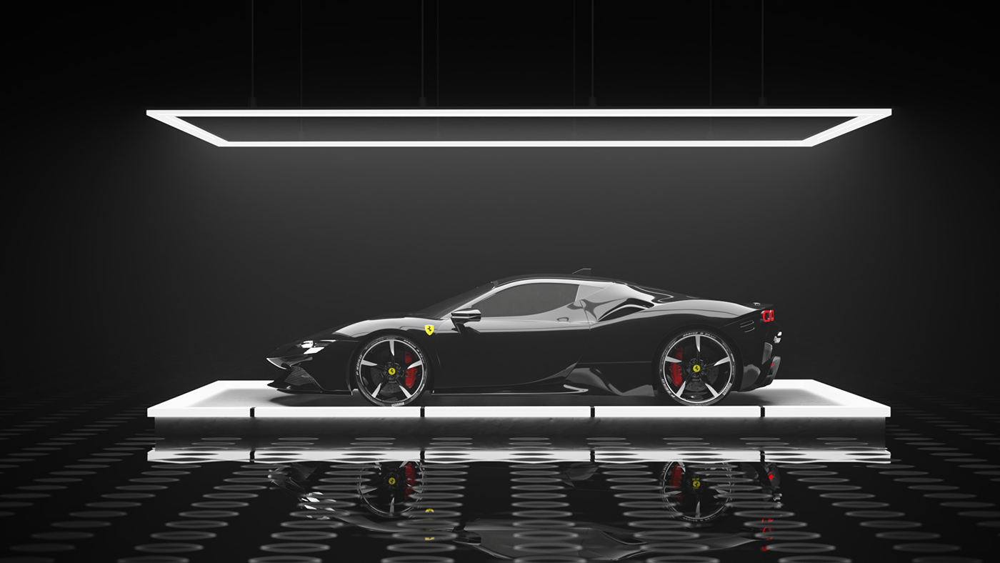 Ferrari SF90 Stradale — Изображение №8 — Графика, 3D на Dprofile