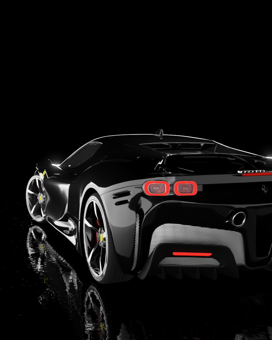 Ferrari SF90 Stradale — Изображение №5 — Графика, 3D на Dprofile
