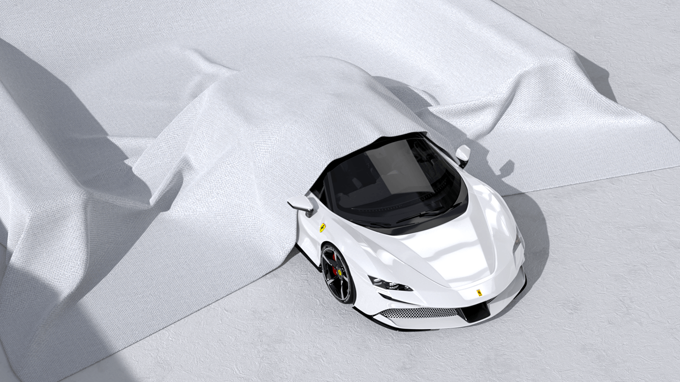 Ferrari SF90 Stradale — Изображение №7 — Графика, 3D на Dprofile