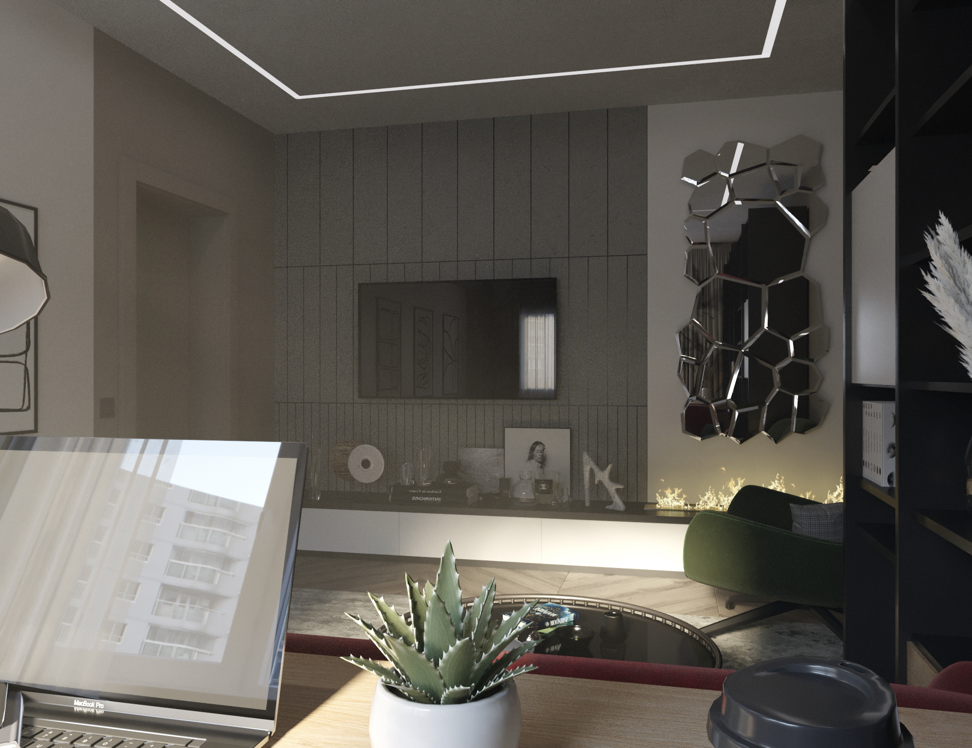 Гостиная — Изображение №4 — Графика, 3D на Dprofile