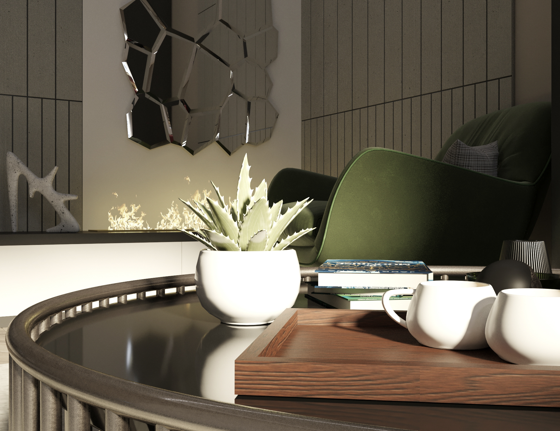 Гостиная — Изображение №1 — Графика, 3D на Dprofile