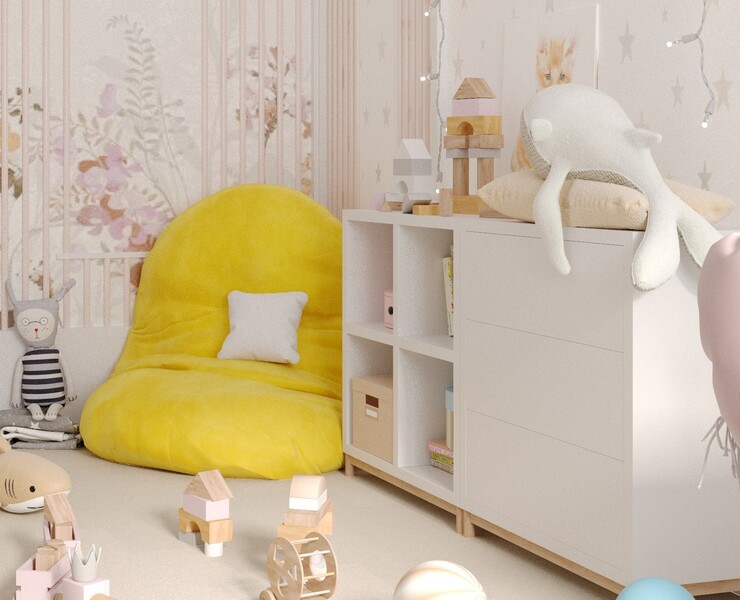 Детская — Иллюстрация, 3D на Dprofile