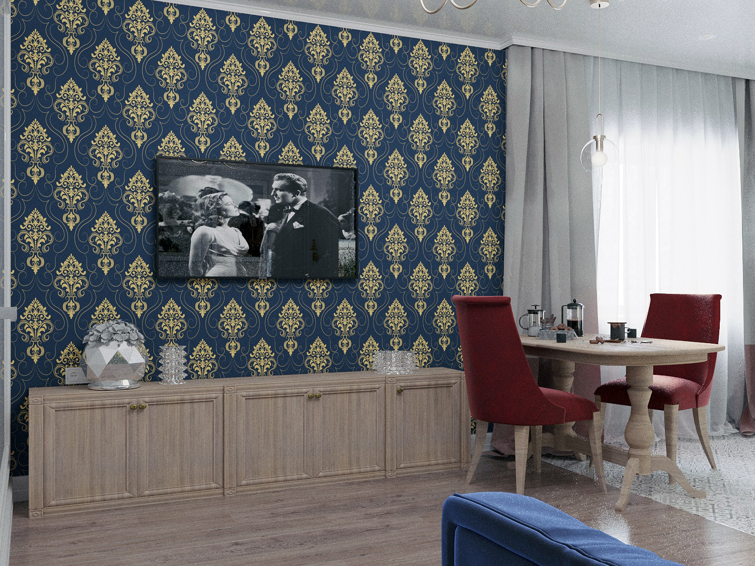 Кухня/Гостиная — Изображение №4 — Графика, 3D на Dprofile