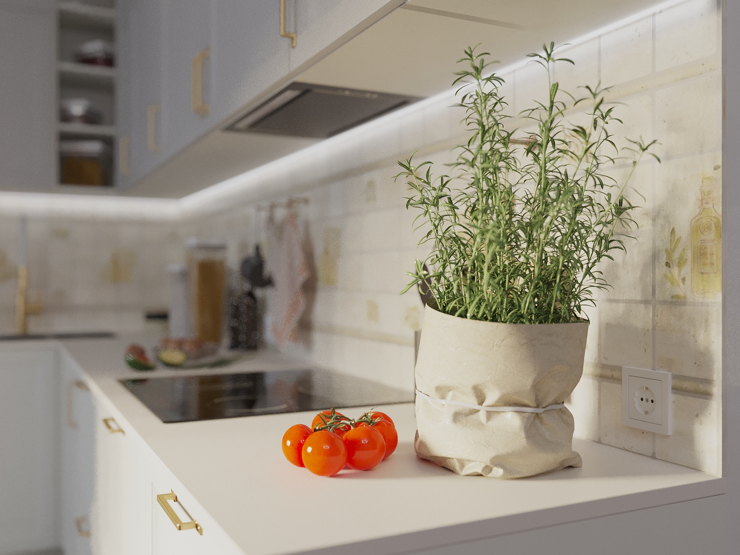 Кухня/Гостиная — Изображение №1 — Графика, 3D на Dprofile