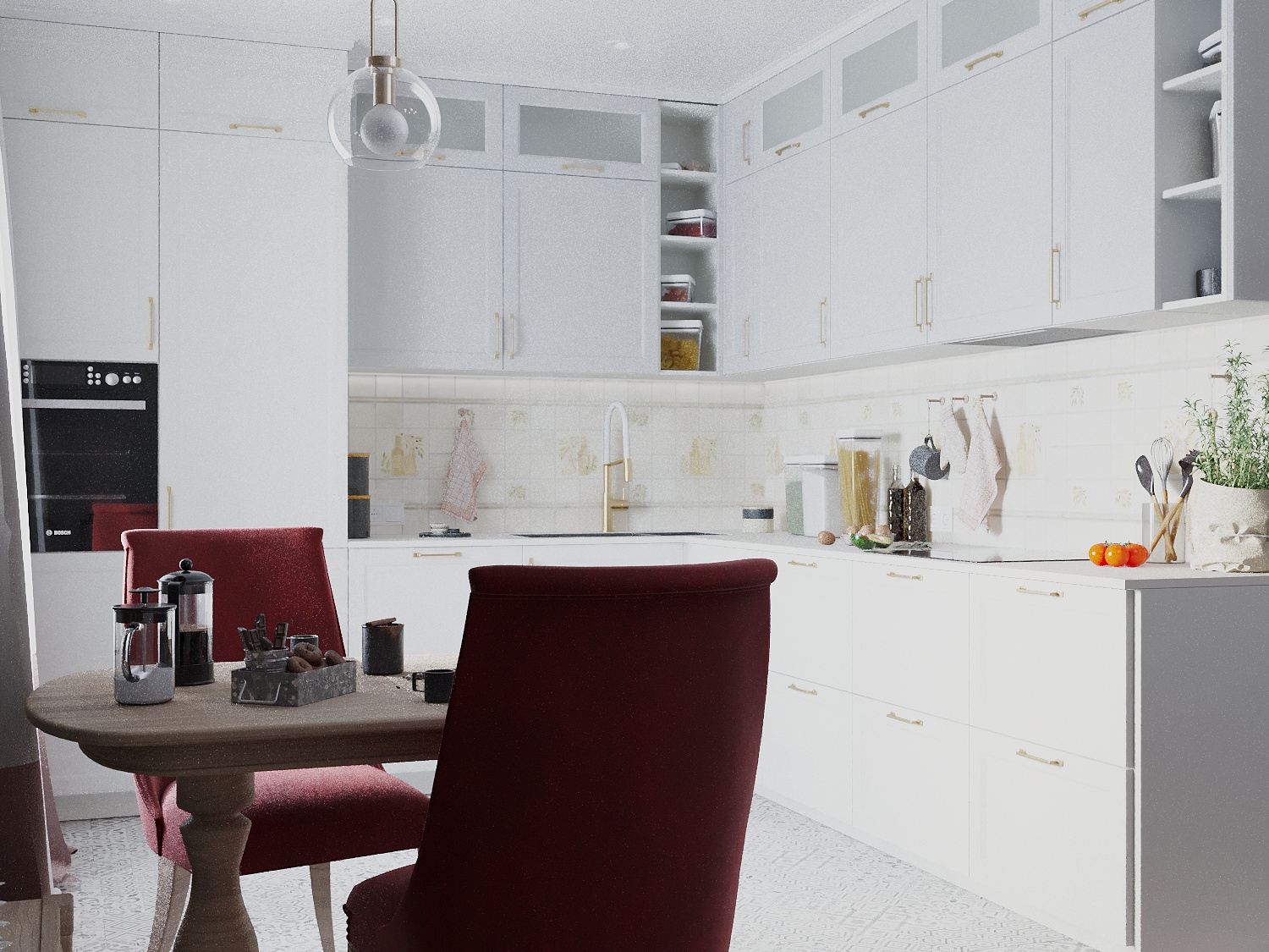 Кухня/Гостиная — Изображение №3 — Графика, 3D на Dprofile