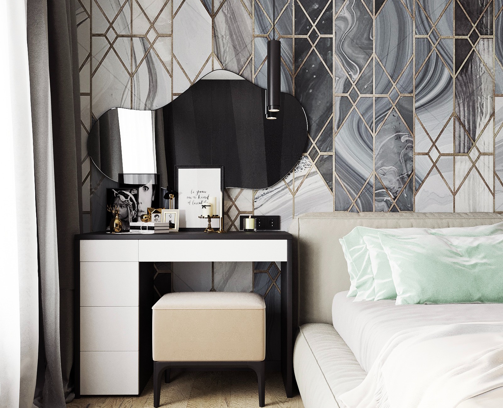 Спальня — Графика, 3D на Dprofile