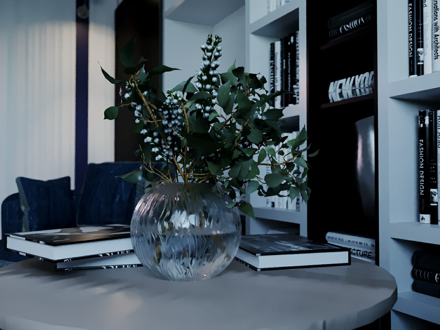 Гостиная — Изображение №1 — Иллюстрация, 3D на Dprofile