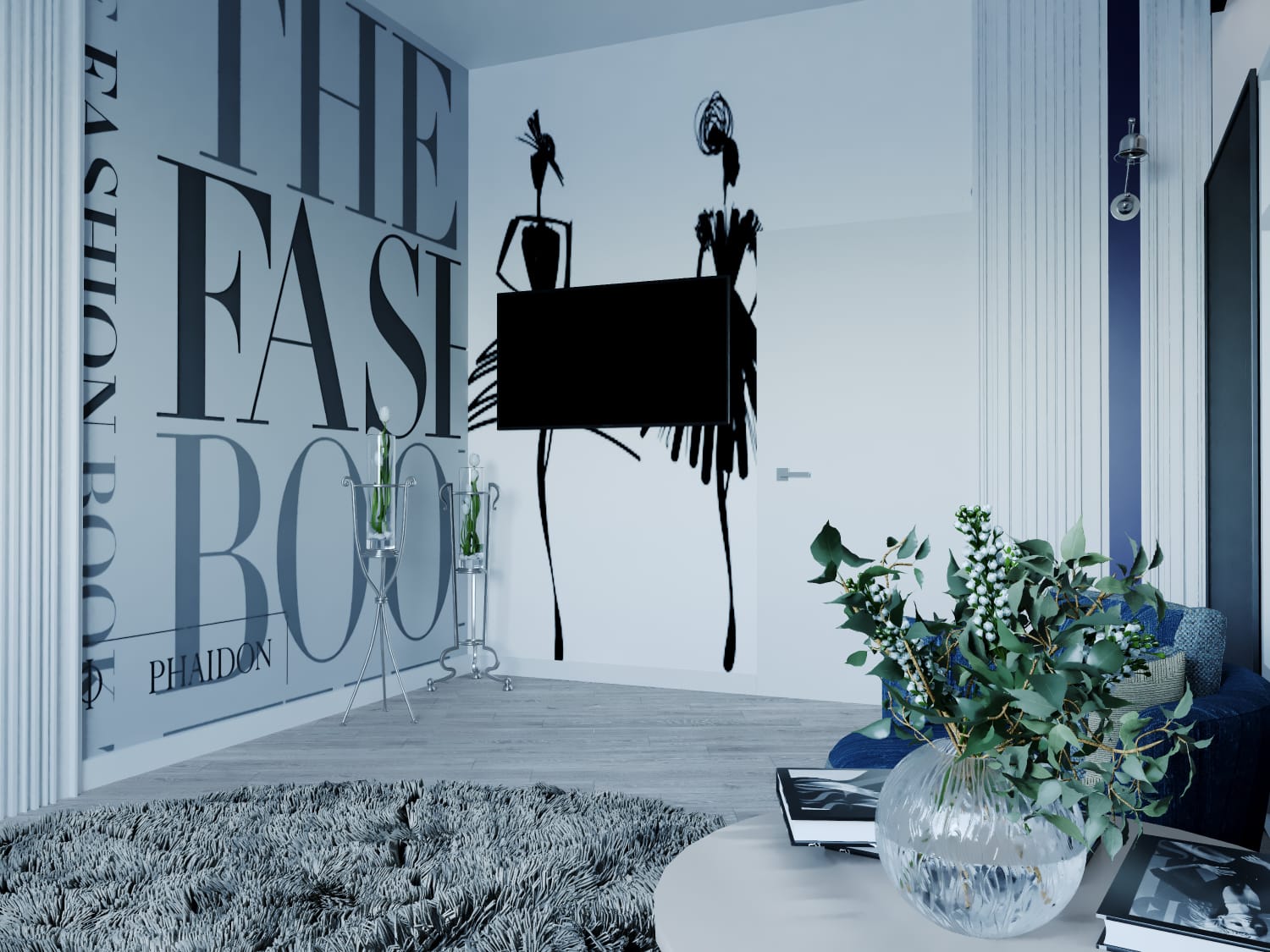 Гостиная — Изображение №4 — Иллюстрация, 3D на Dprofile