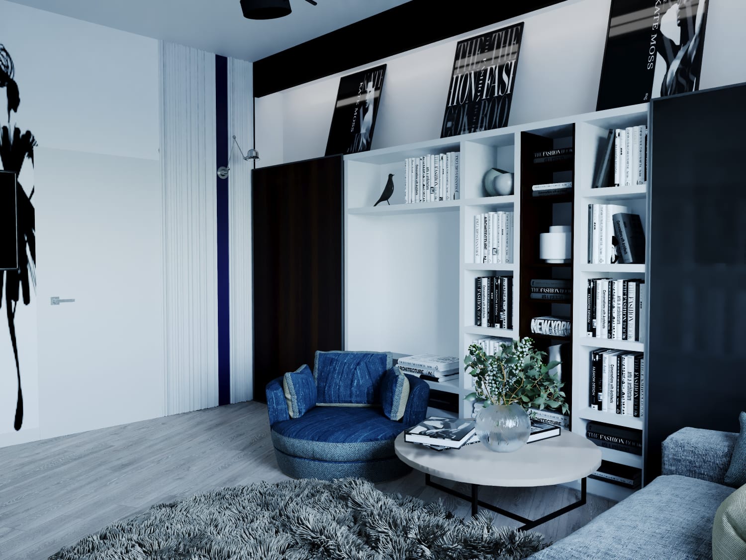 Гостиная — Изображение №2 — Иллюстрация, 3D на Dprofile