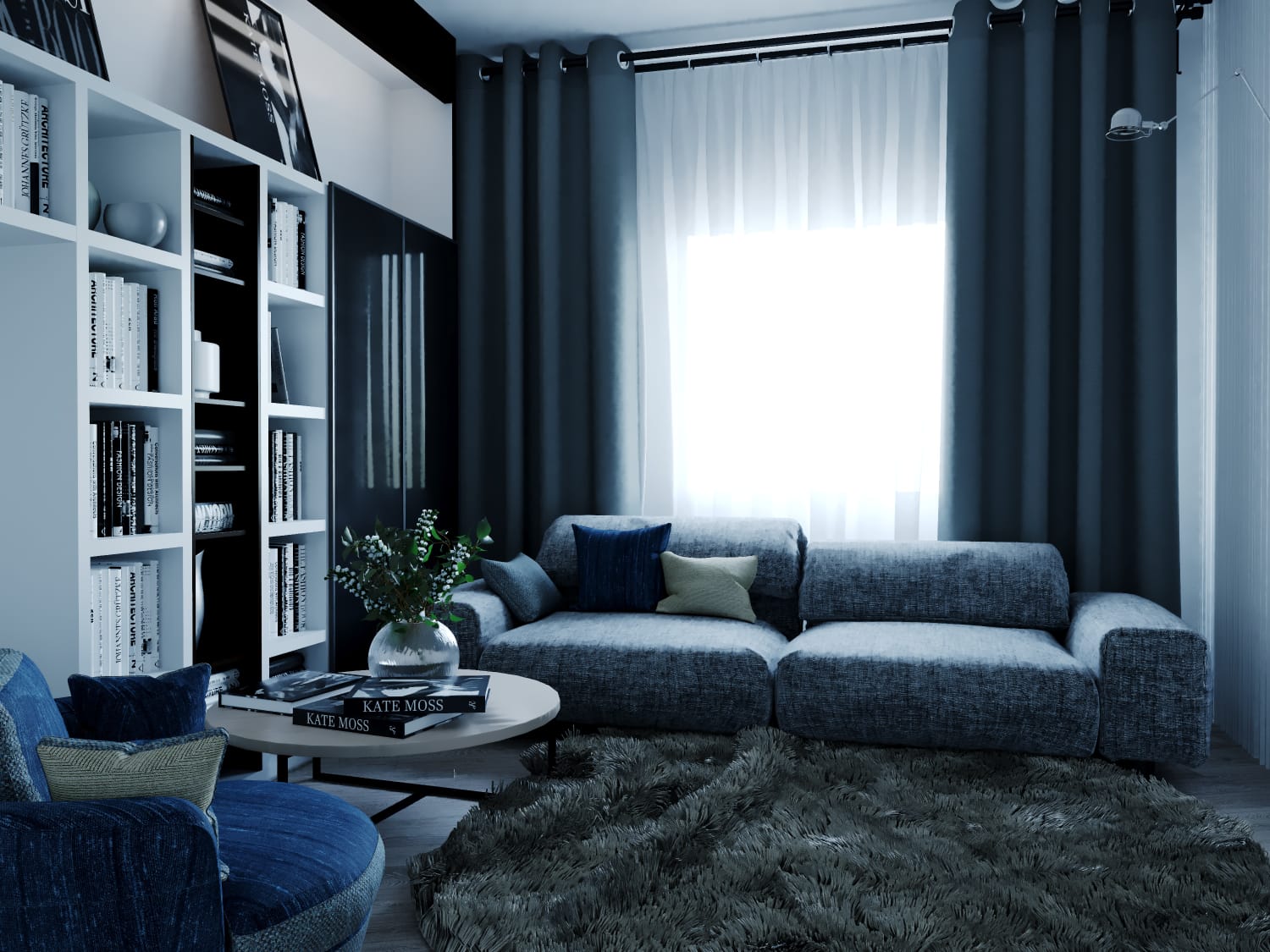 Гостиная — Изображение №5 — Иллюстрация, 3D на Dprofile