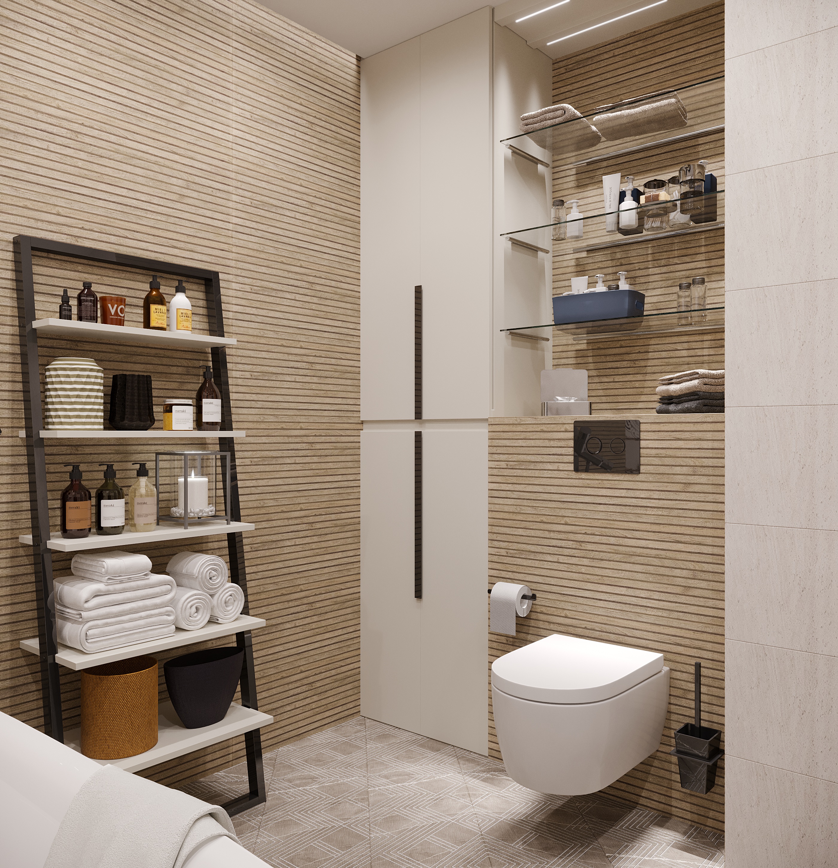 Ванная комната — Изображение №2 — Иллюстрация, 3D на Dprofile