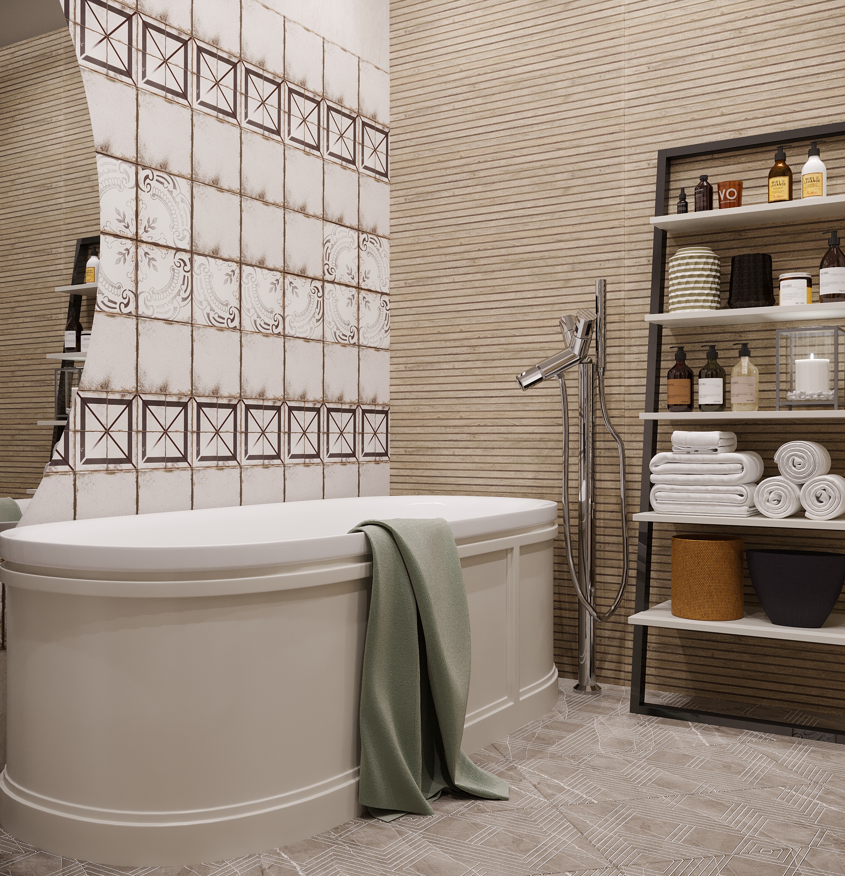 Ванная комната — Изображение №3 — Иллюстрация, 3D на Dprofile