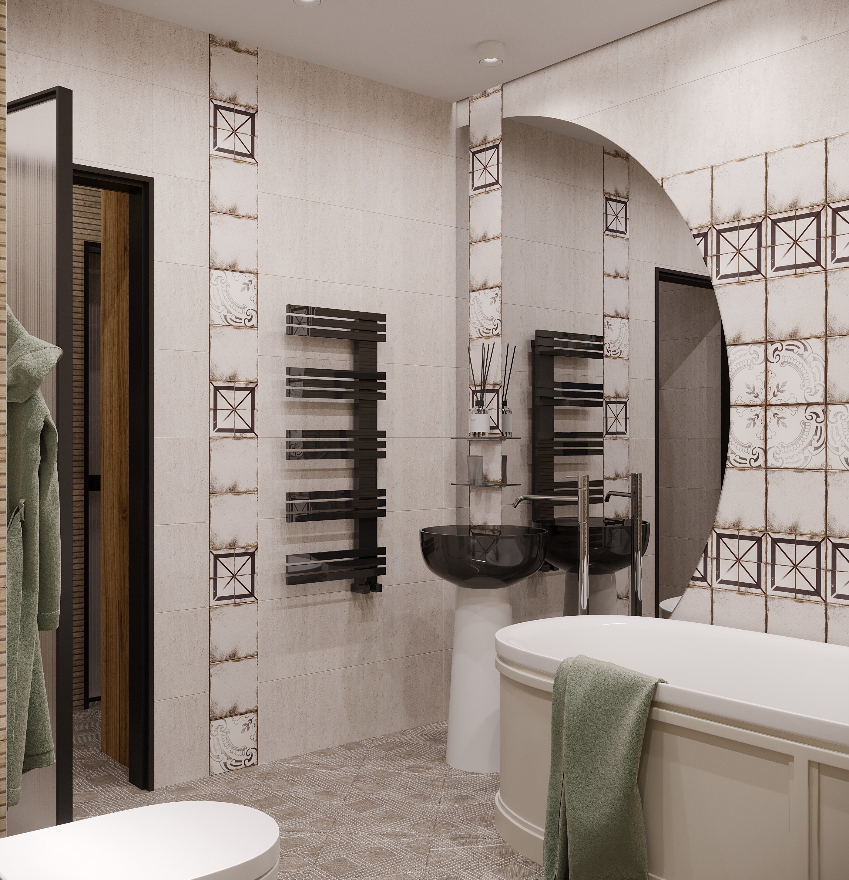 Ванная комната — Изображение №1 — Иллюстрация, 3D на Dprofile