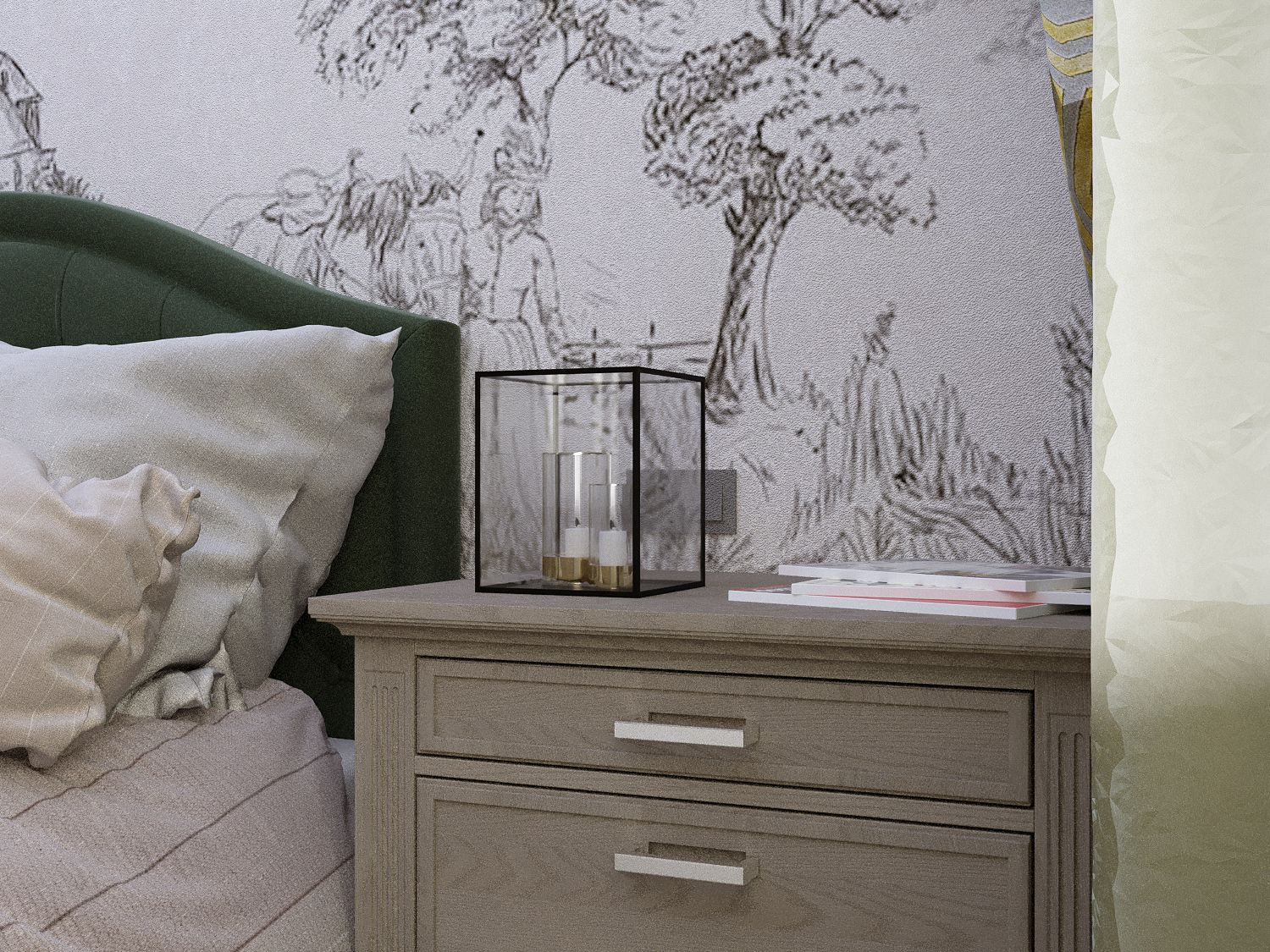 Спальня — Изображение №5 — Иллюстрация, 3D на Dprofile