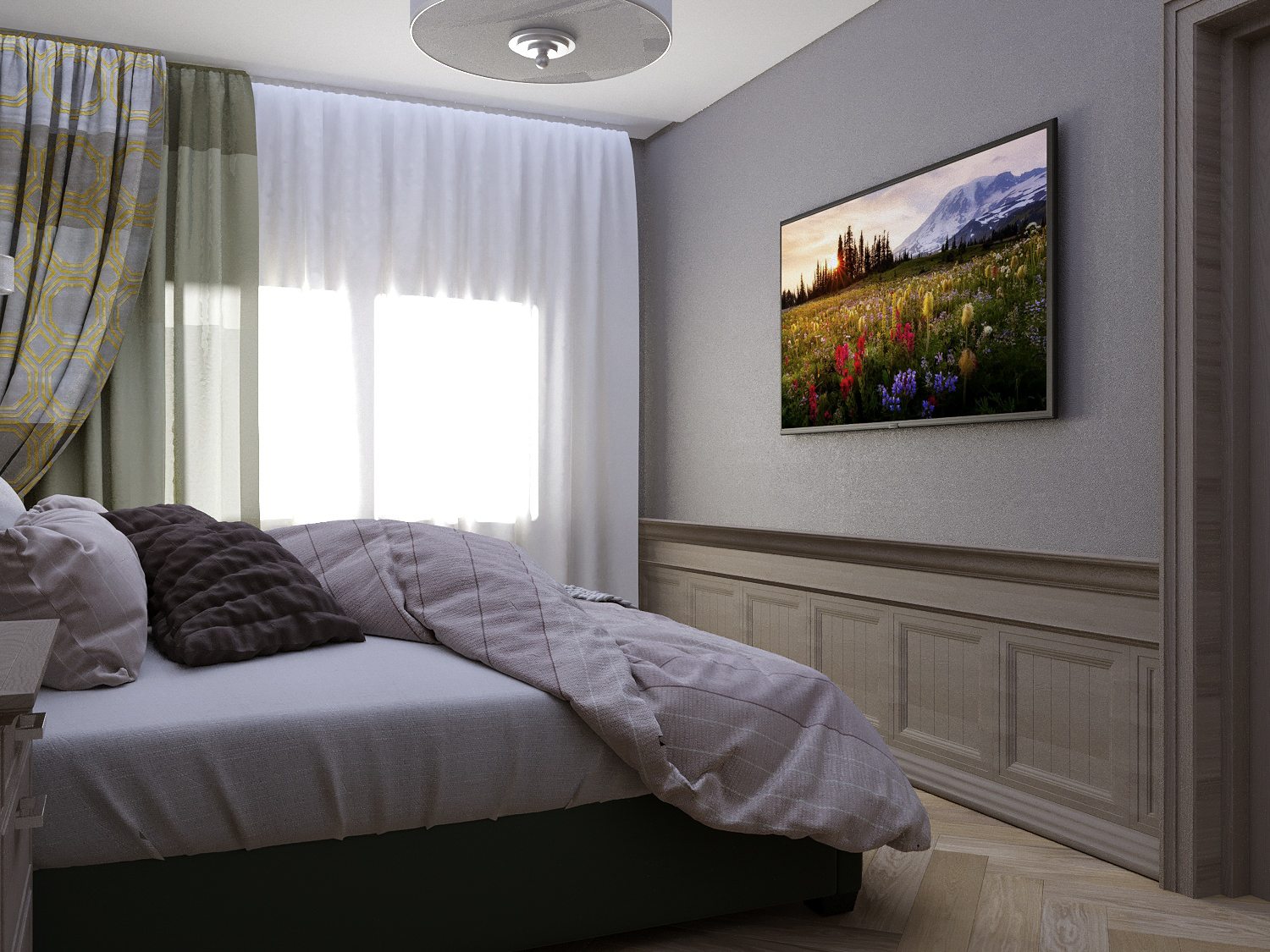 Спальня — Изображение №4 — Иллюстрация, 3D на Dprofile